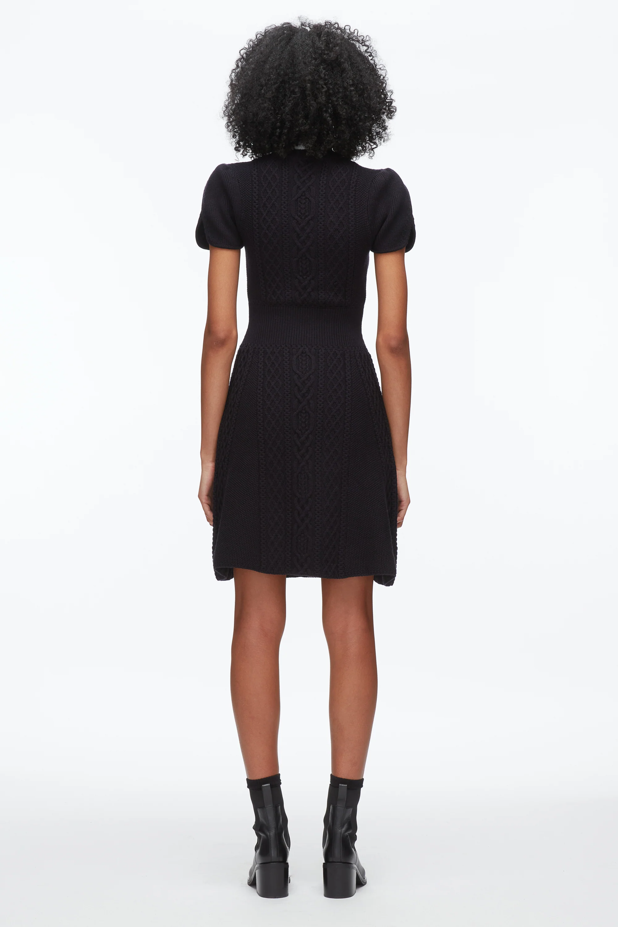 Cable Mix Tulip Dress - Image 4