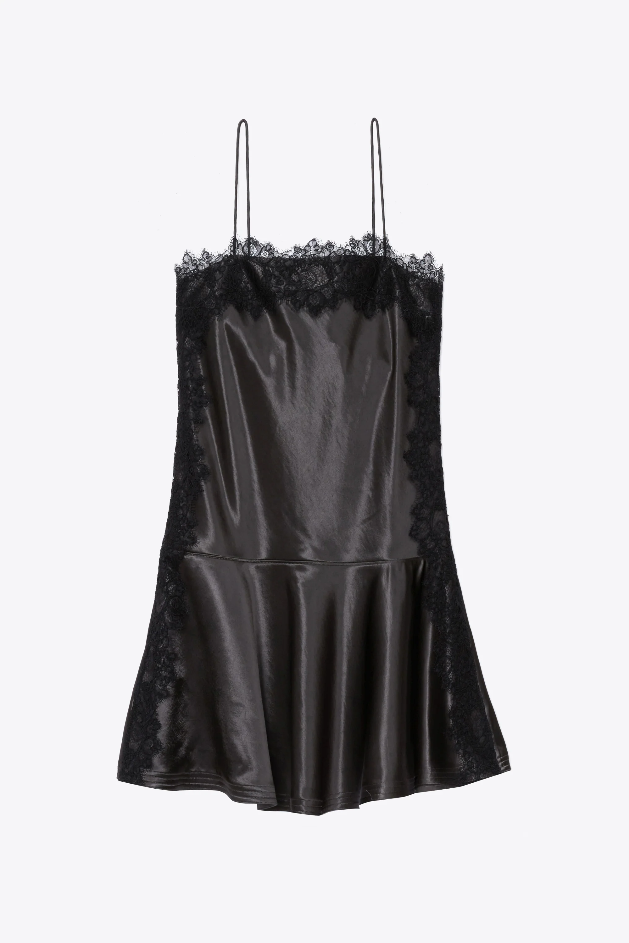 Cami Mini Dress with Lace Trim - Image 7