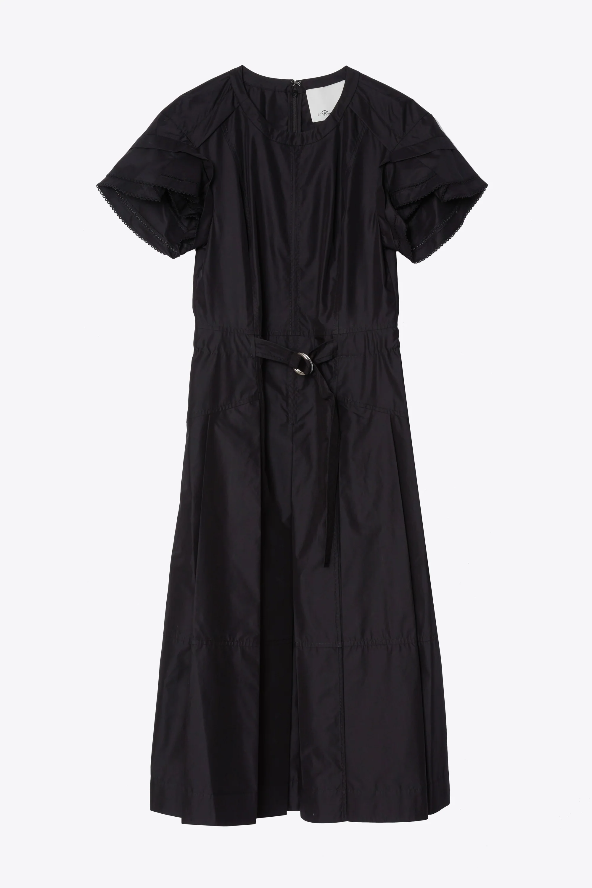 Cascade Petal Sleeve Shirt Dress - Image 2