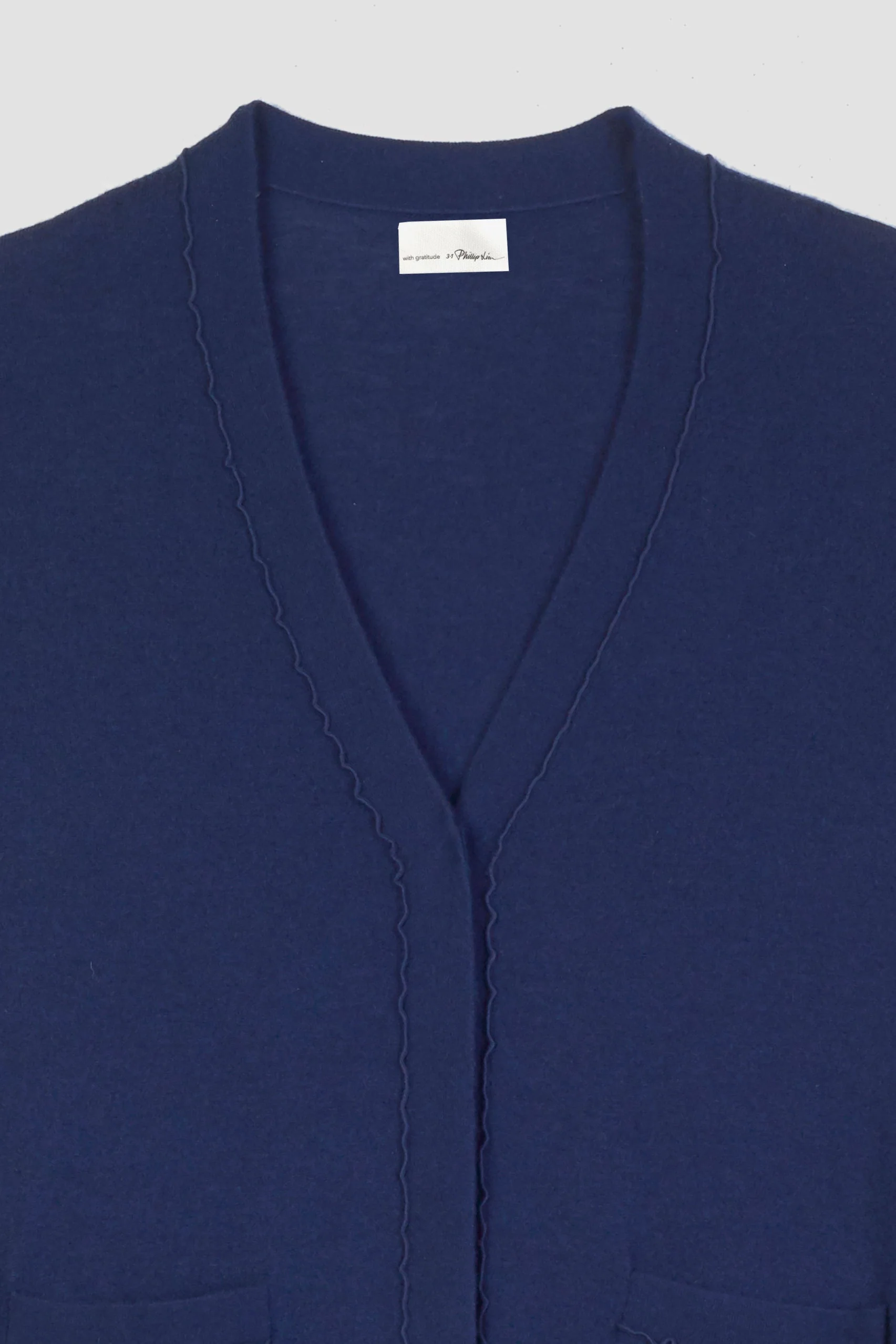The Cashmere Cardigan With Side Slits - Image 5