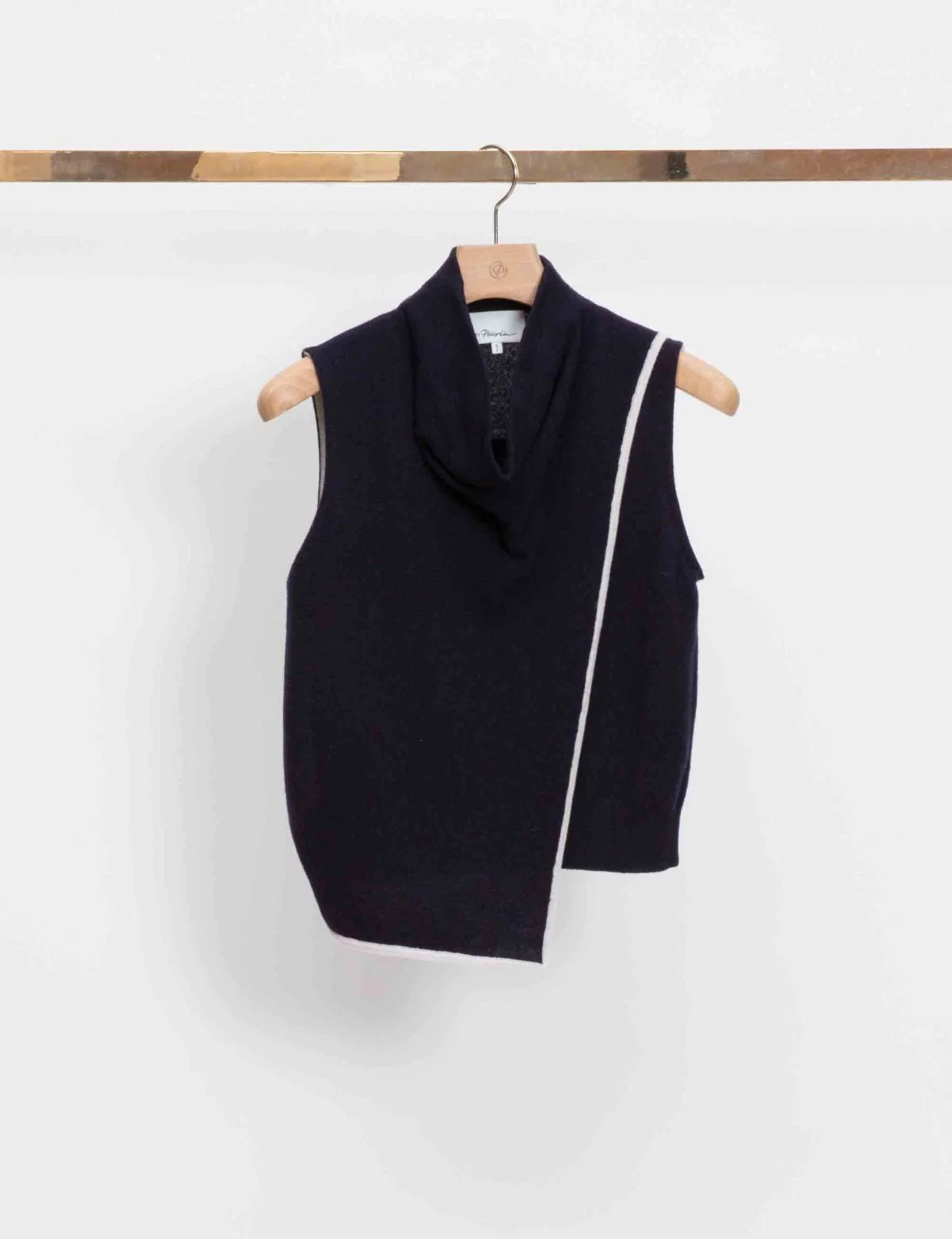 Cashwool Cowl Neck Sleeveless Po