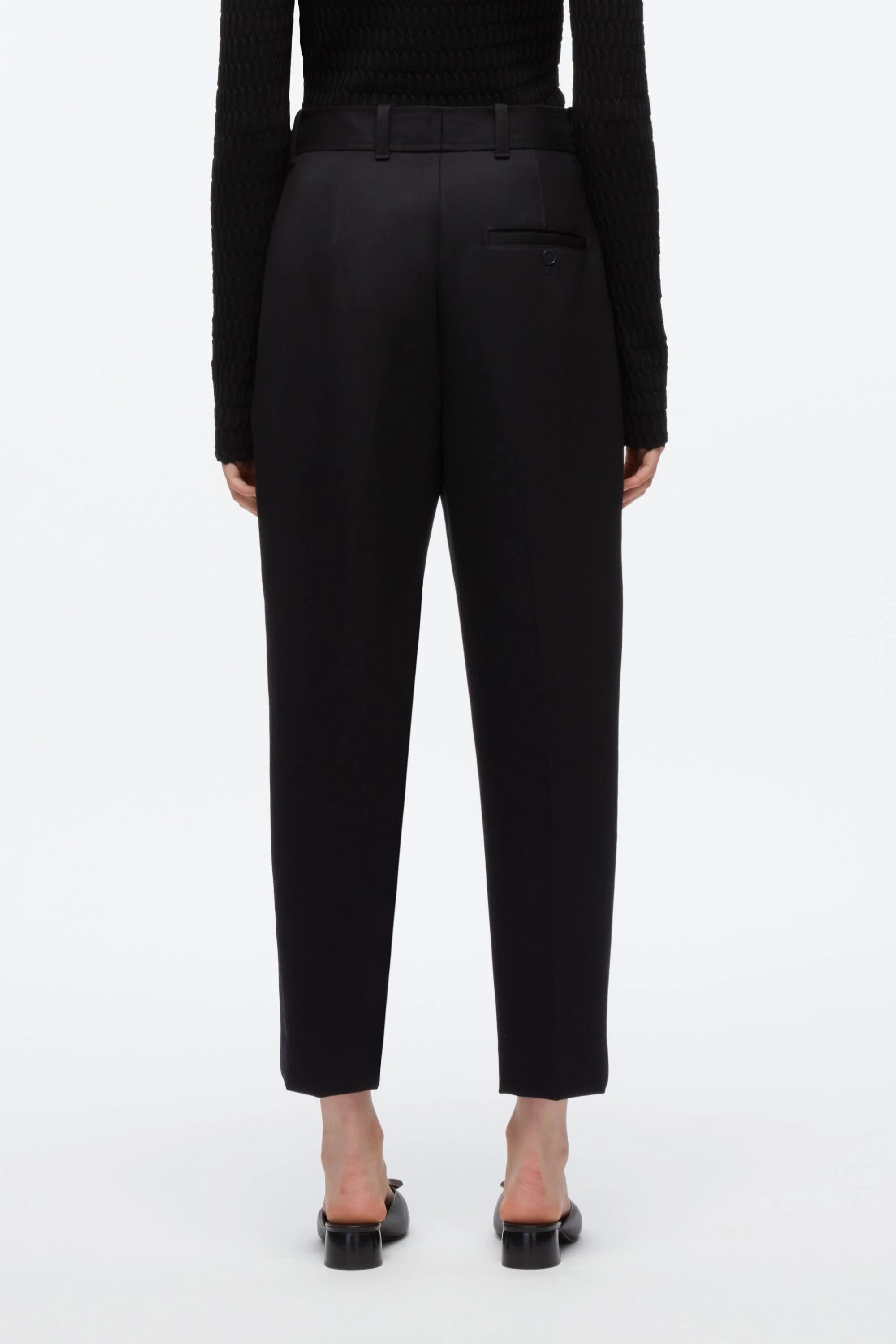 Cavalry Twill Carrot Trousers - Image 10