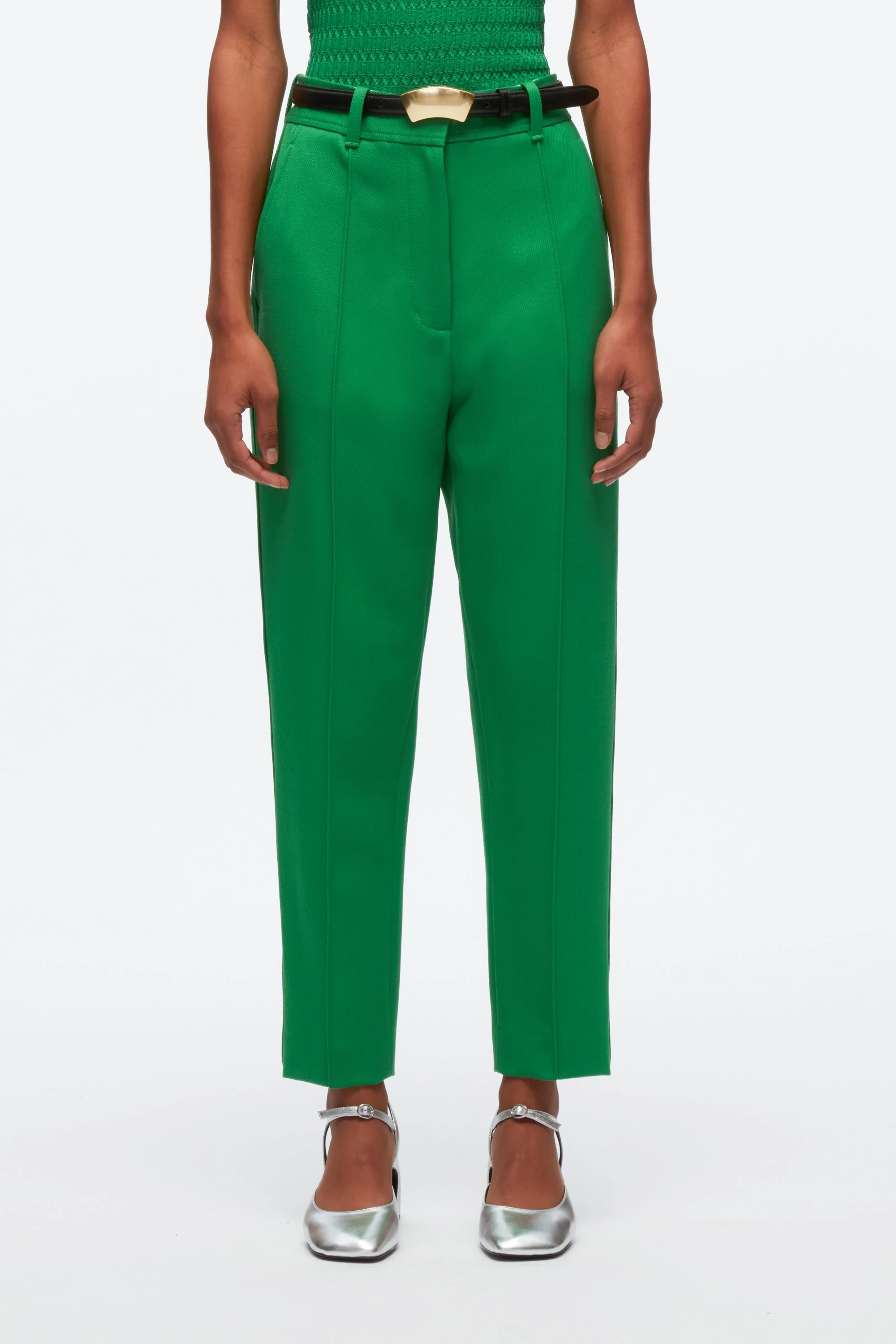 Cavalry Twill Carrot Trousers - Image 2