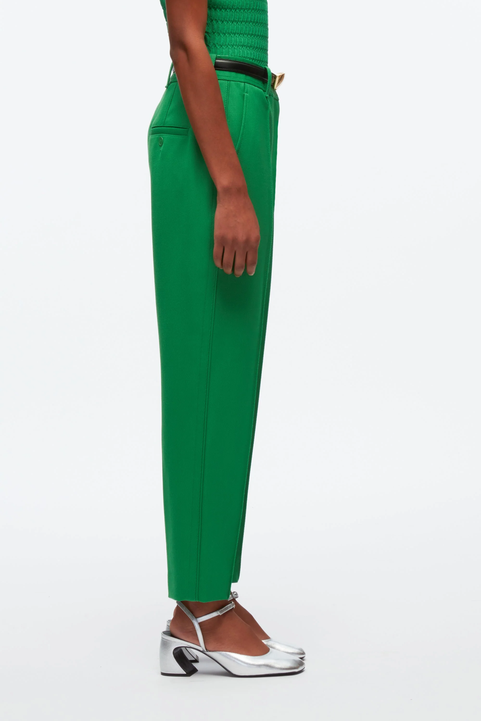 Cavalry Twill Carrot Trousers - Image 3