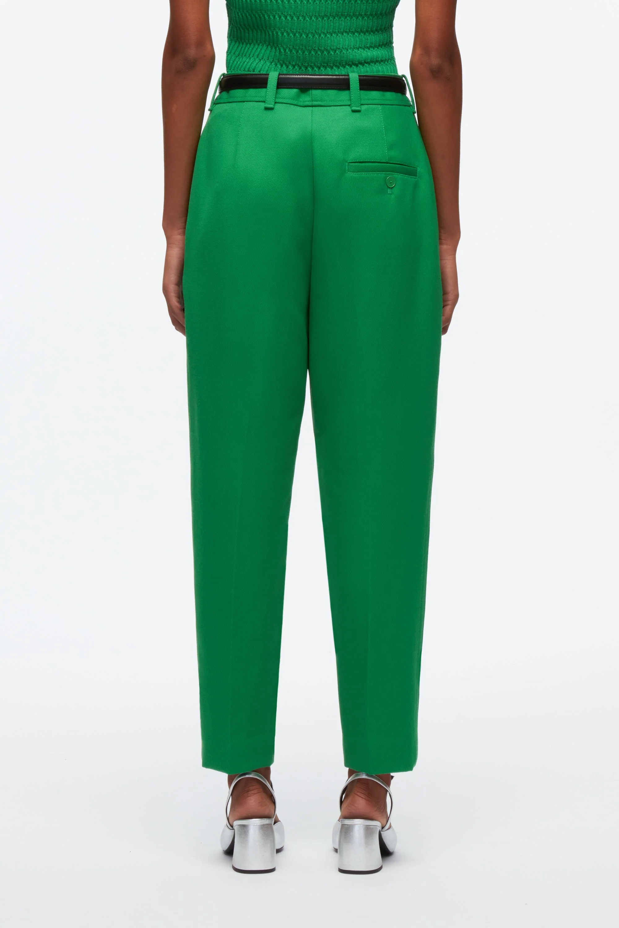Cavalry Twill Carrot Trousers - Image 4