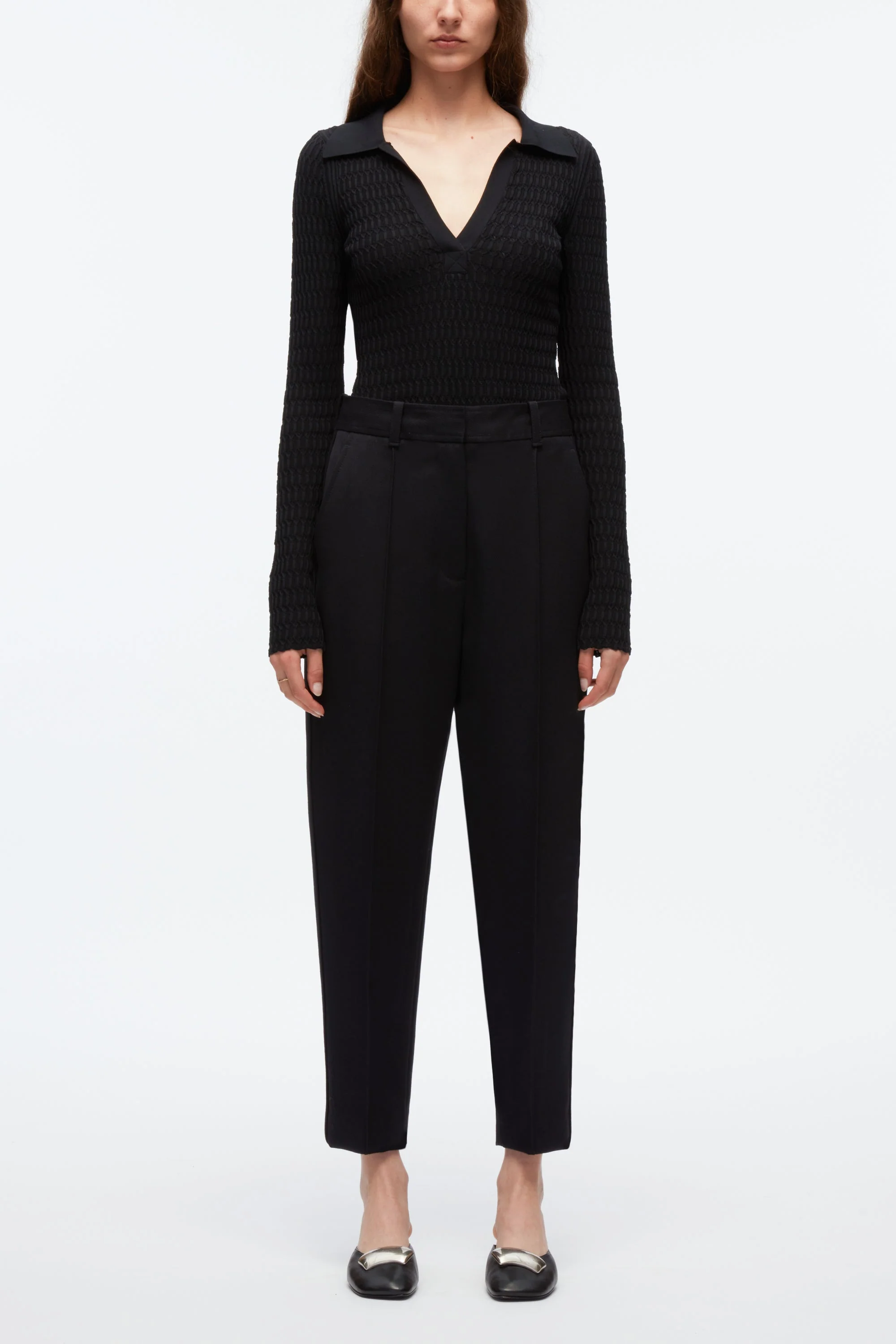 Cavalry Twill Carrot Trousers - Image 7