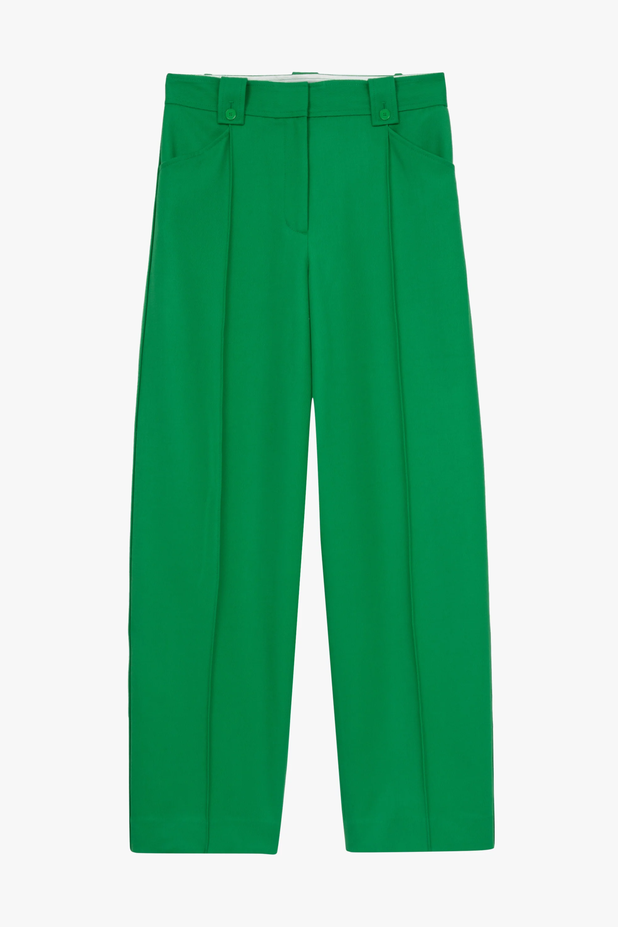 Cavalry Twill Wide Leg Trousers - Image 6