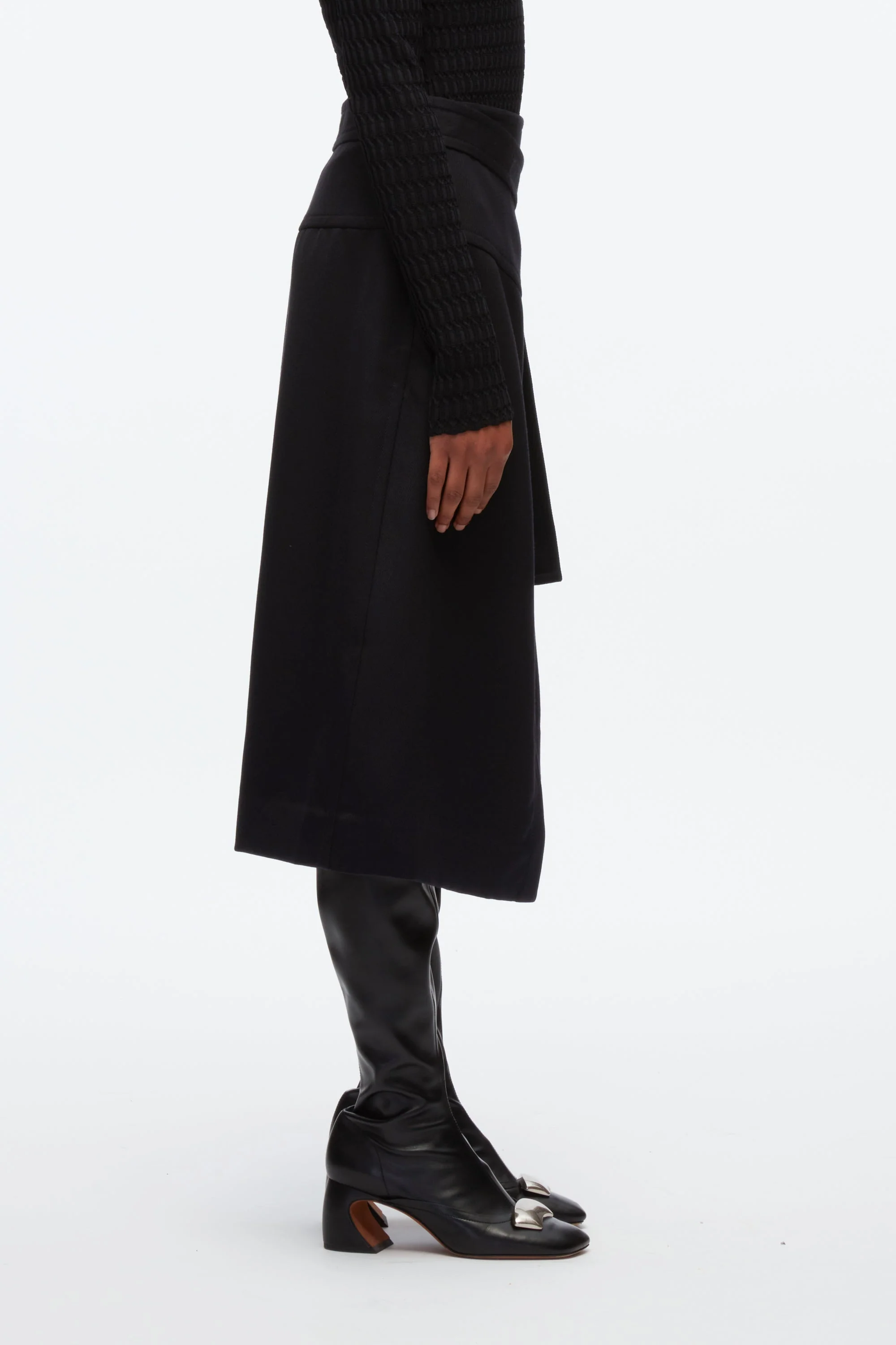Cavalry Twill Wrap Skirt - Image 3