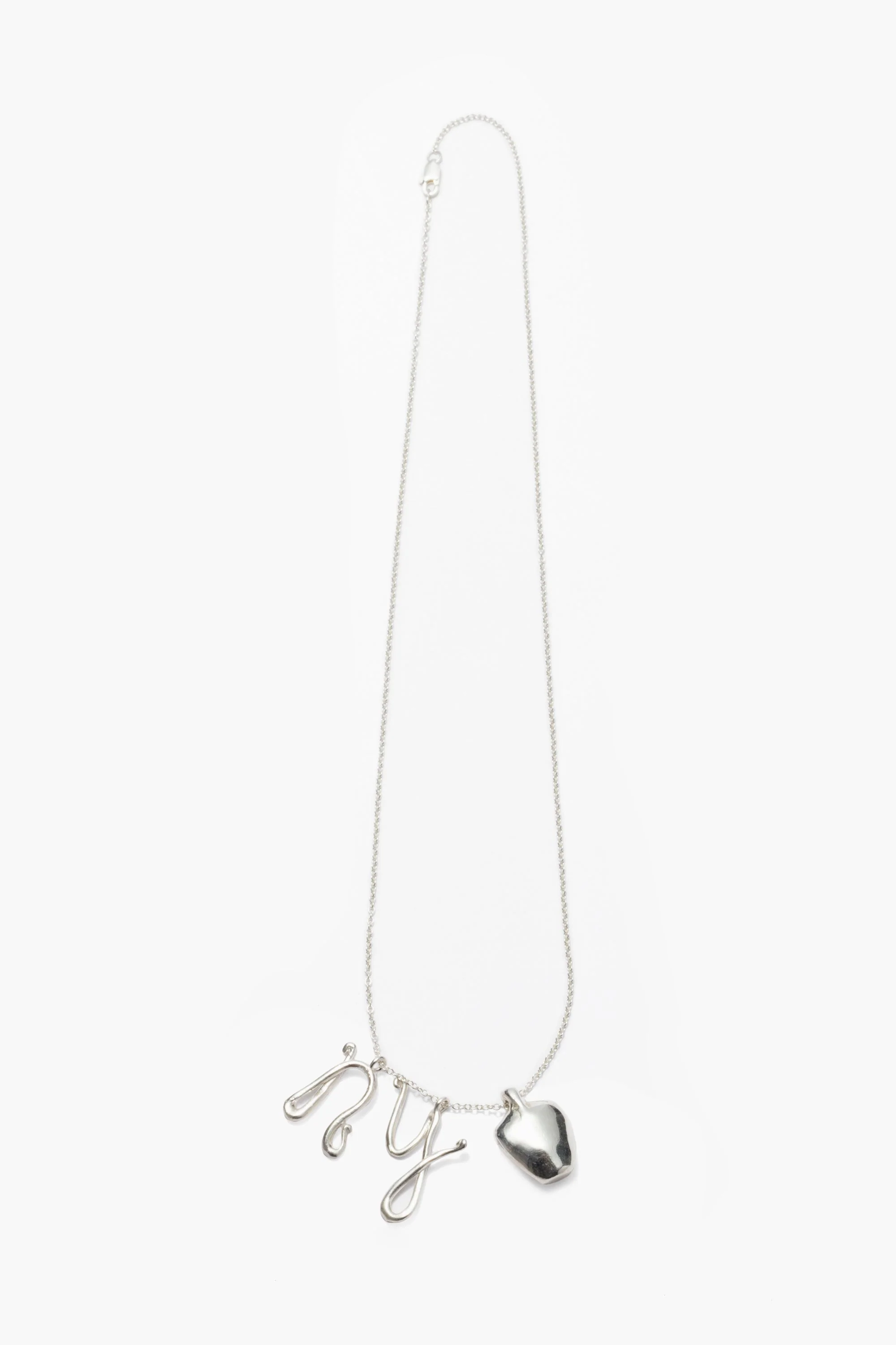 Heart NY Charm Necklace - Image 3