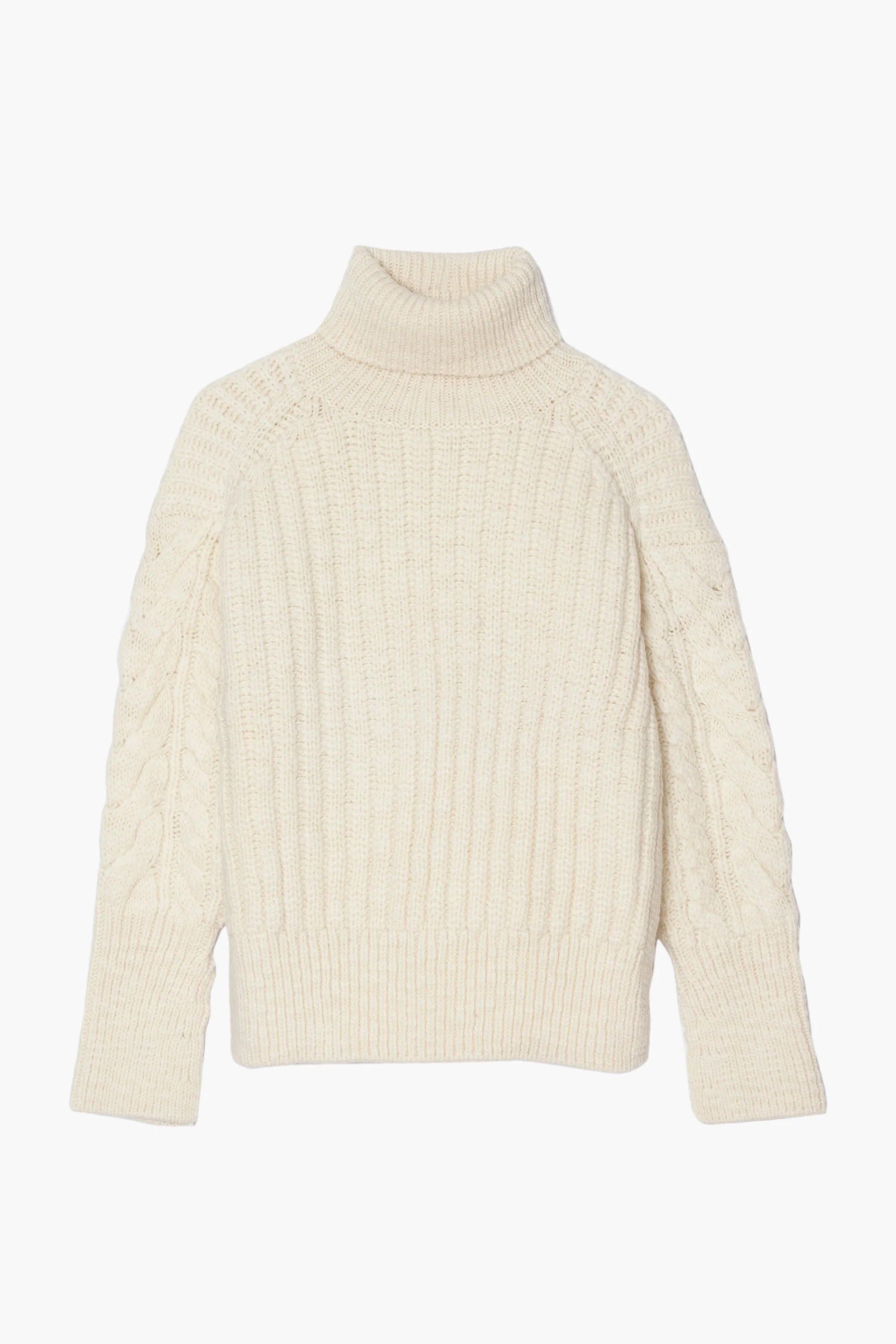 Chunky Knit Long Sleeve Turtleneck - Image 2