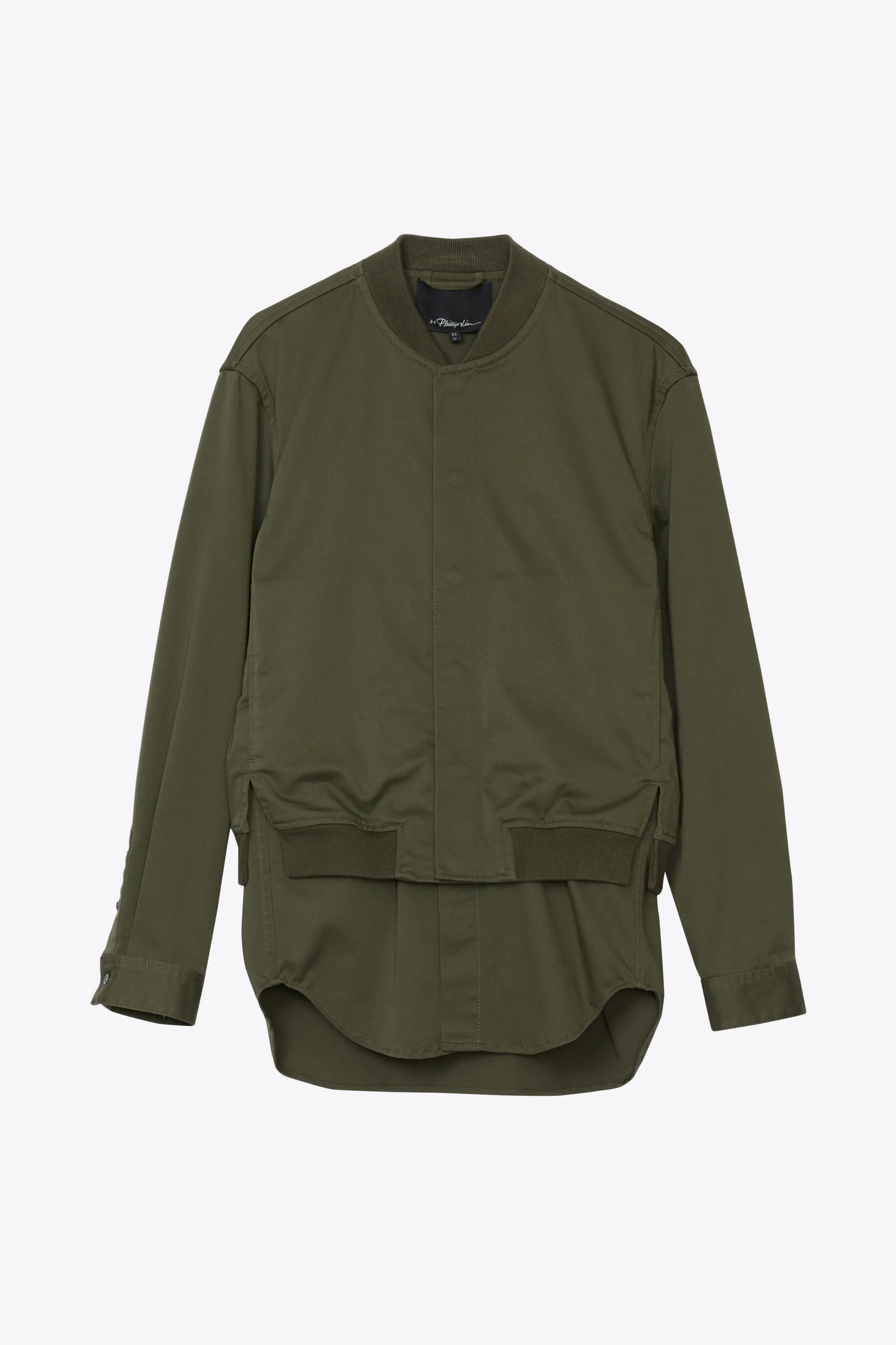 Classic Bomber Shirt Jacket