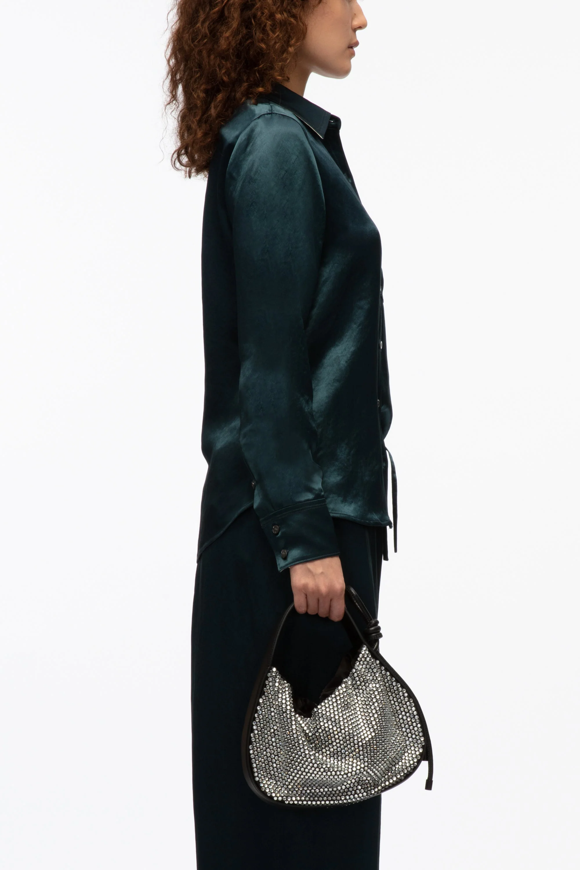 Classic Satin Shirt - Image 2