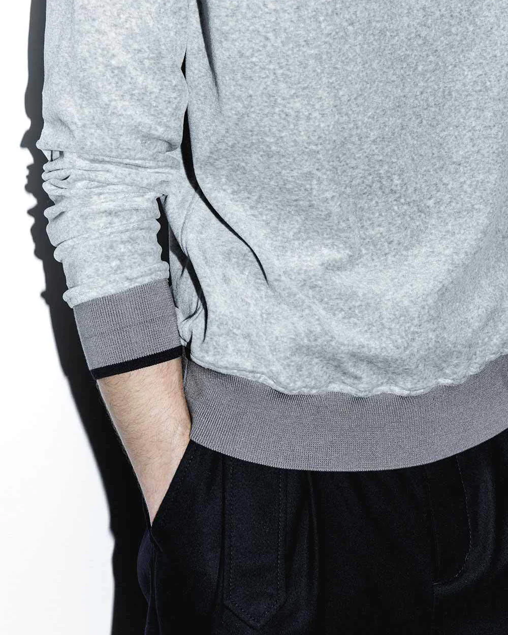 Classic Velour Sweatshirt - Image 3