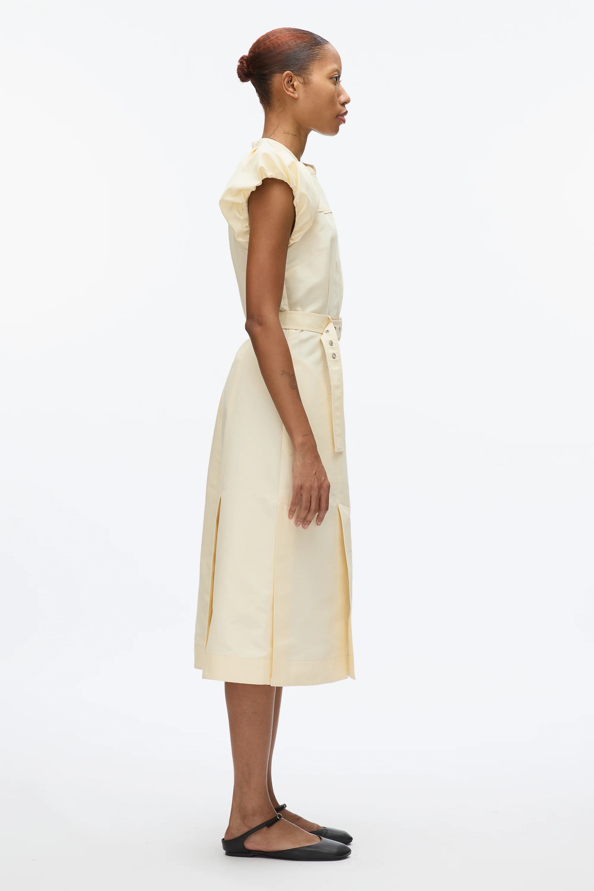 Cloud Sleeve Shirt Dress - Image 4
