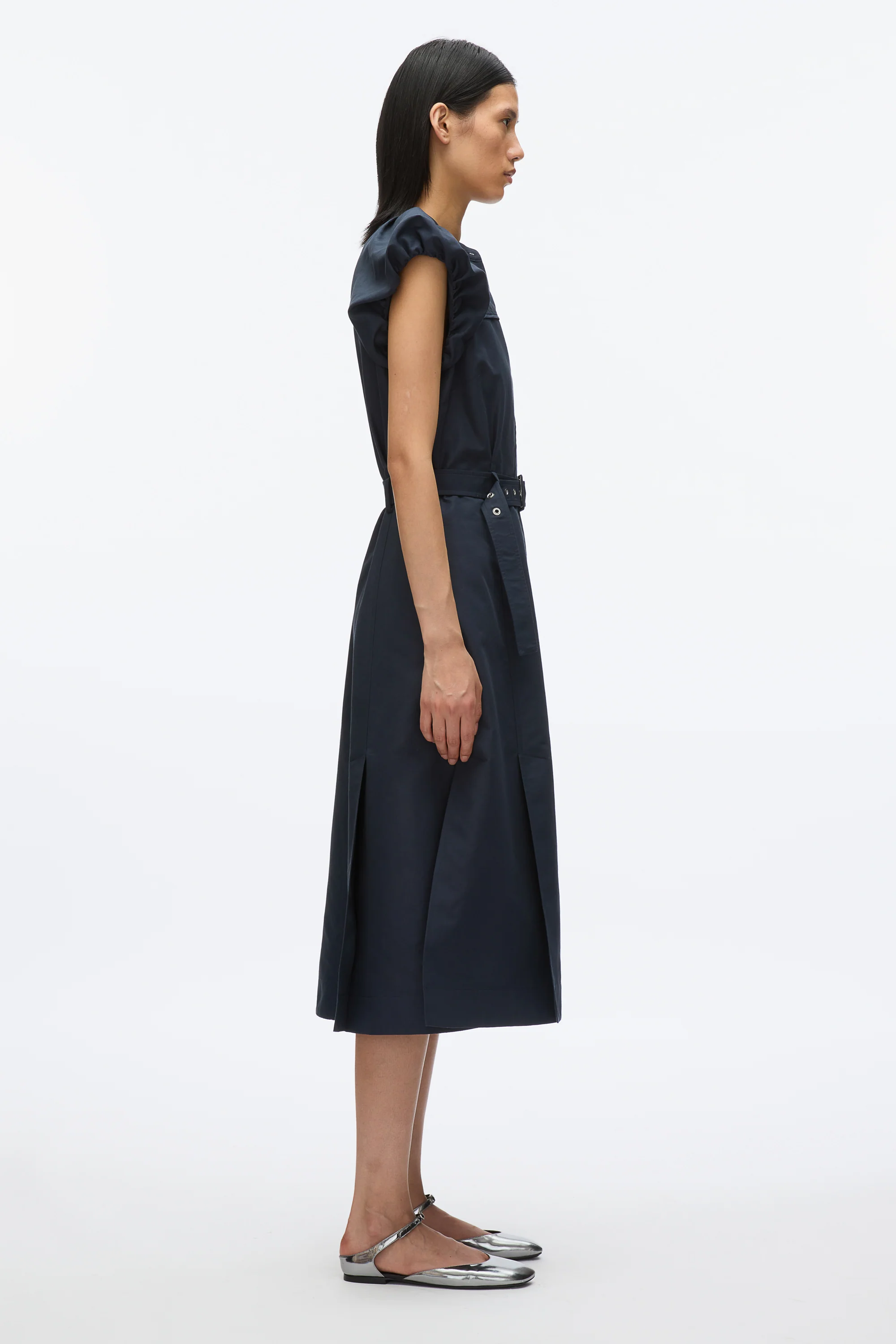 Cloud Sleeve Shirt Dress - Image 9