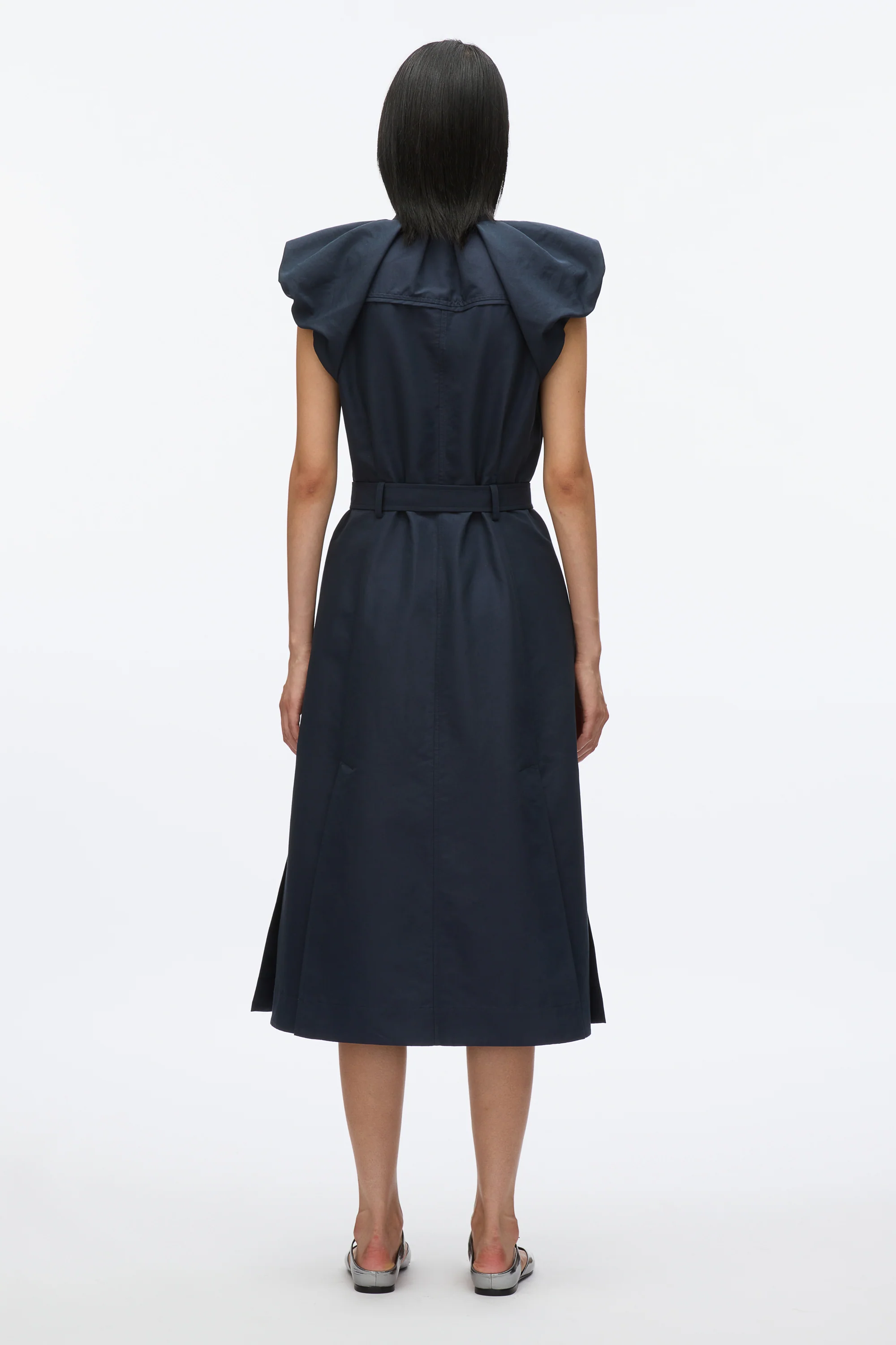 Cloud Sleeve Shirt Dress - Image 10