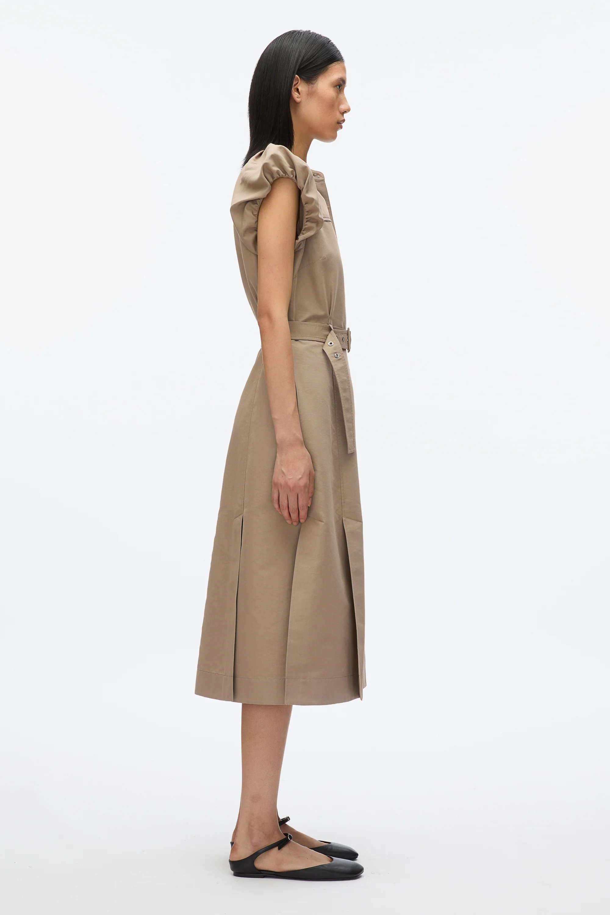 Cloud Sleeve Shirt Dress - Image 13