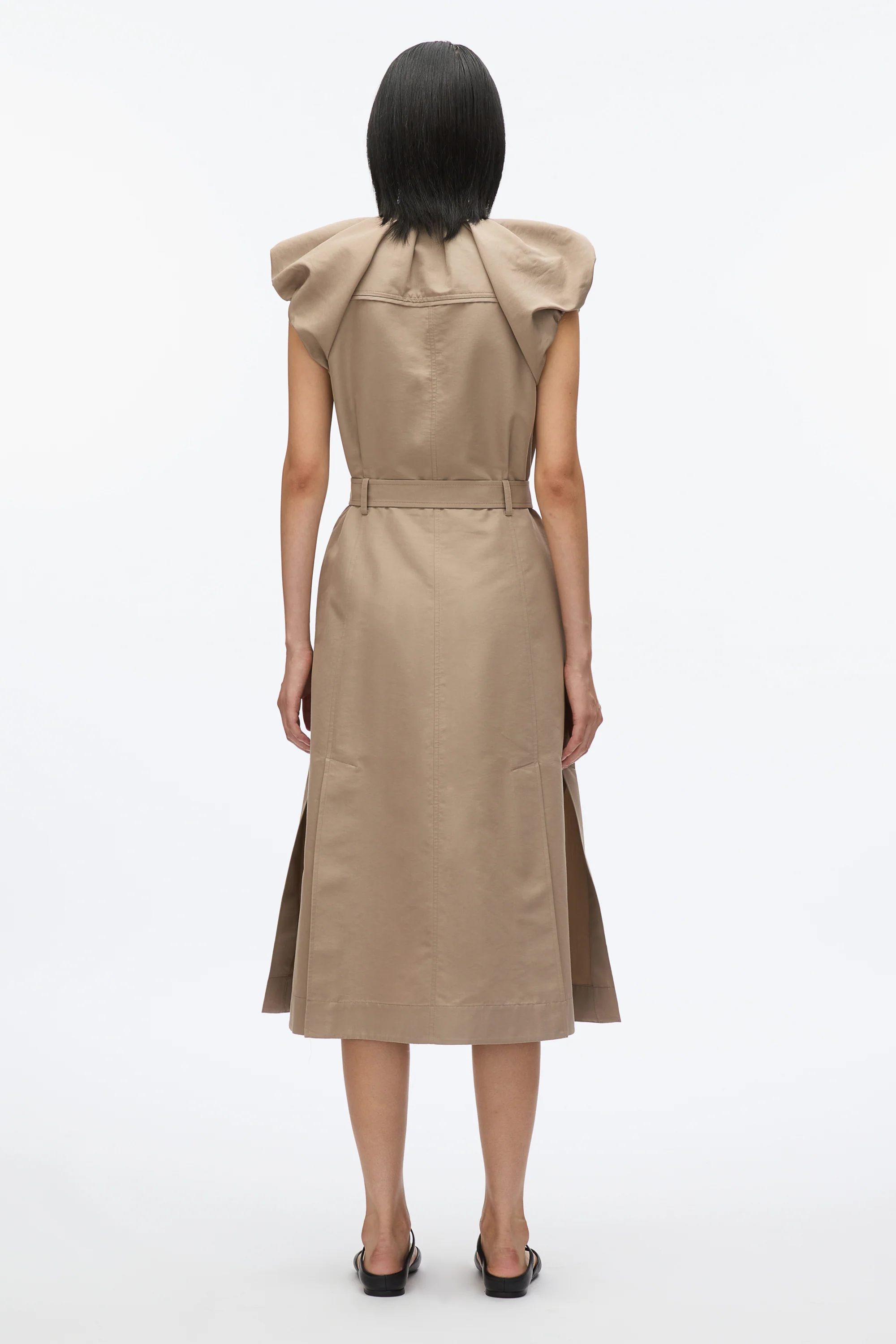 Cloud Sleeve Shirt Dress - Image 14