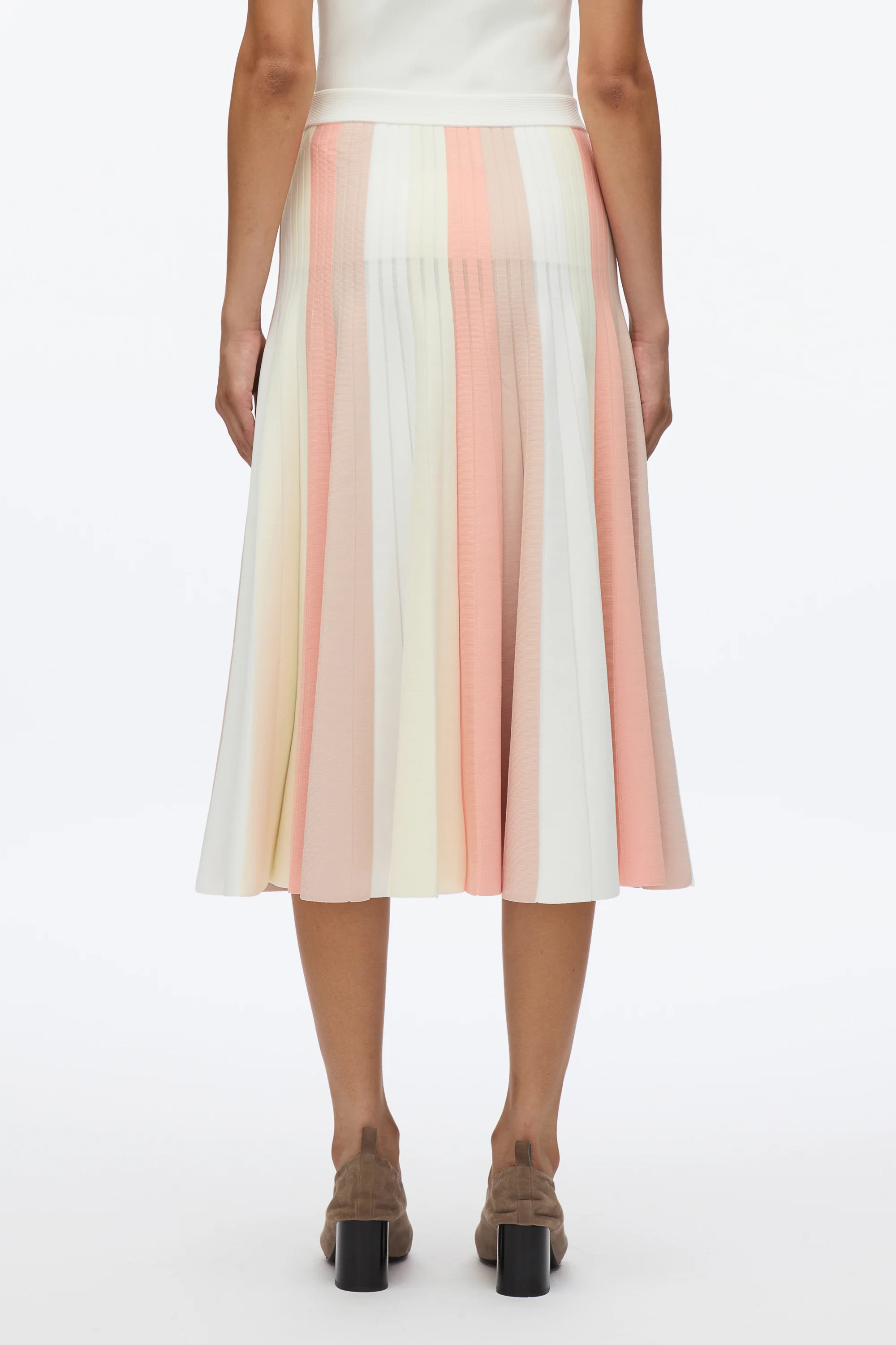 Stripe Knit Skirt - Image 5