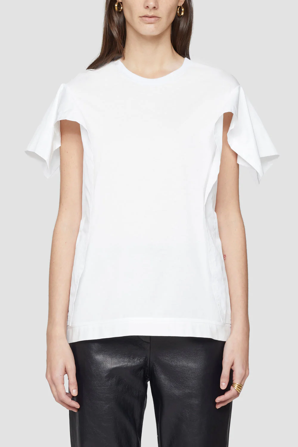 Combo Tshirt W Ruffle Sleeveless - Image 10