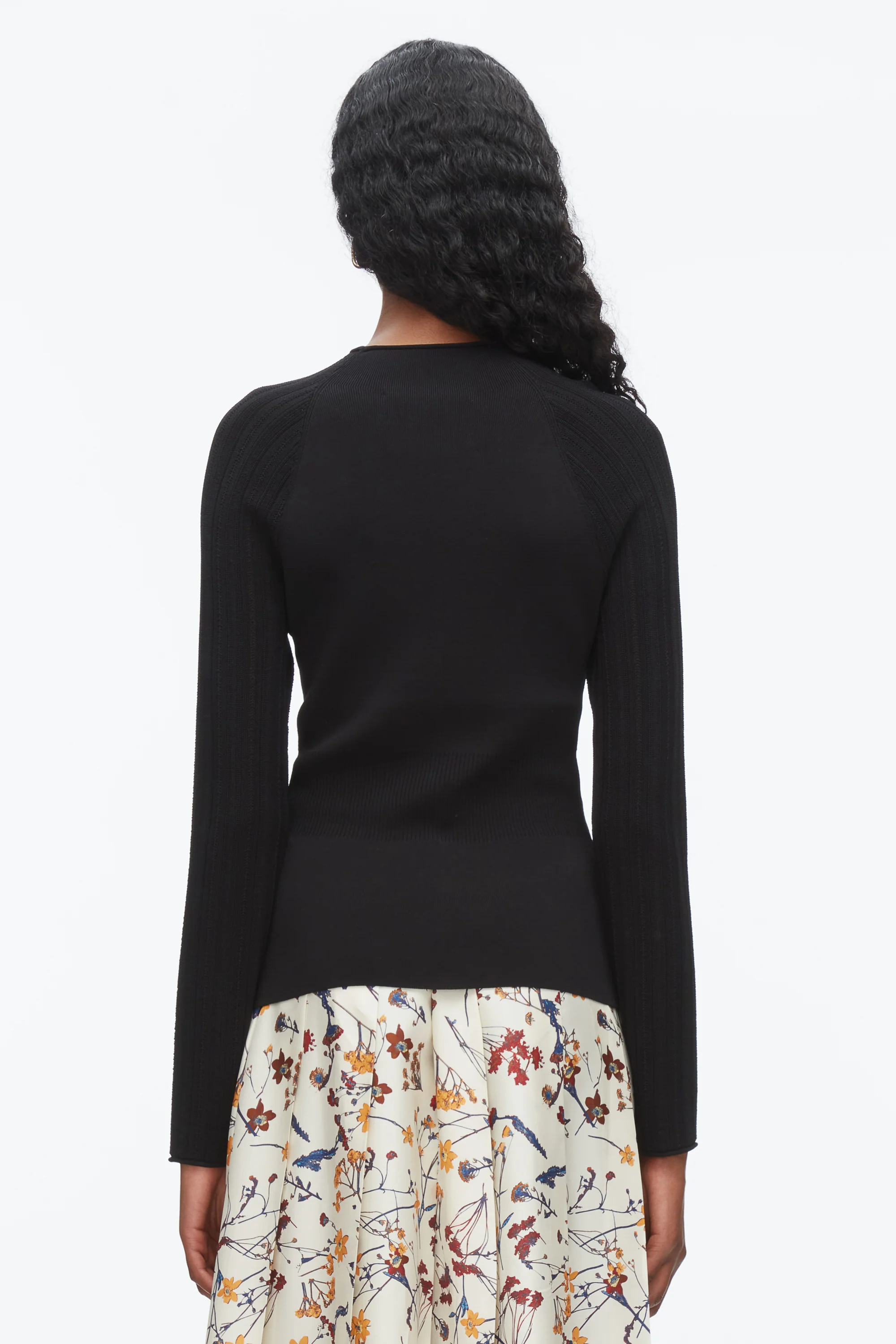 Compact Rib Mockneck Top - Image 5