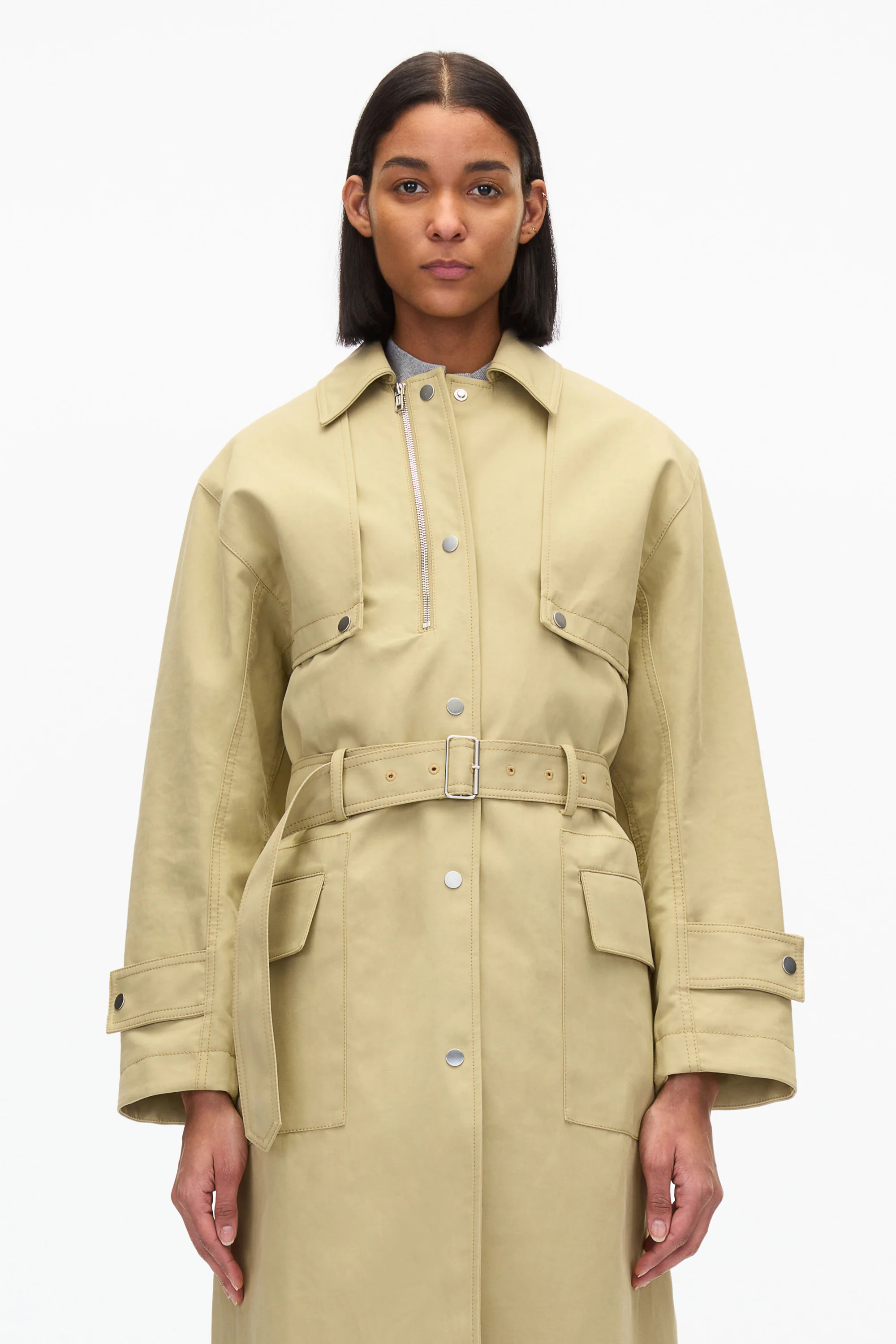Convertible Mac Trench Coat - Image 8