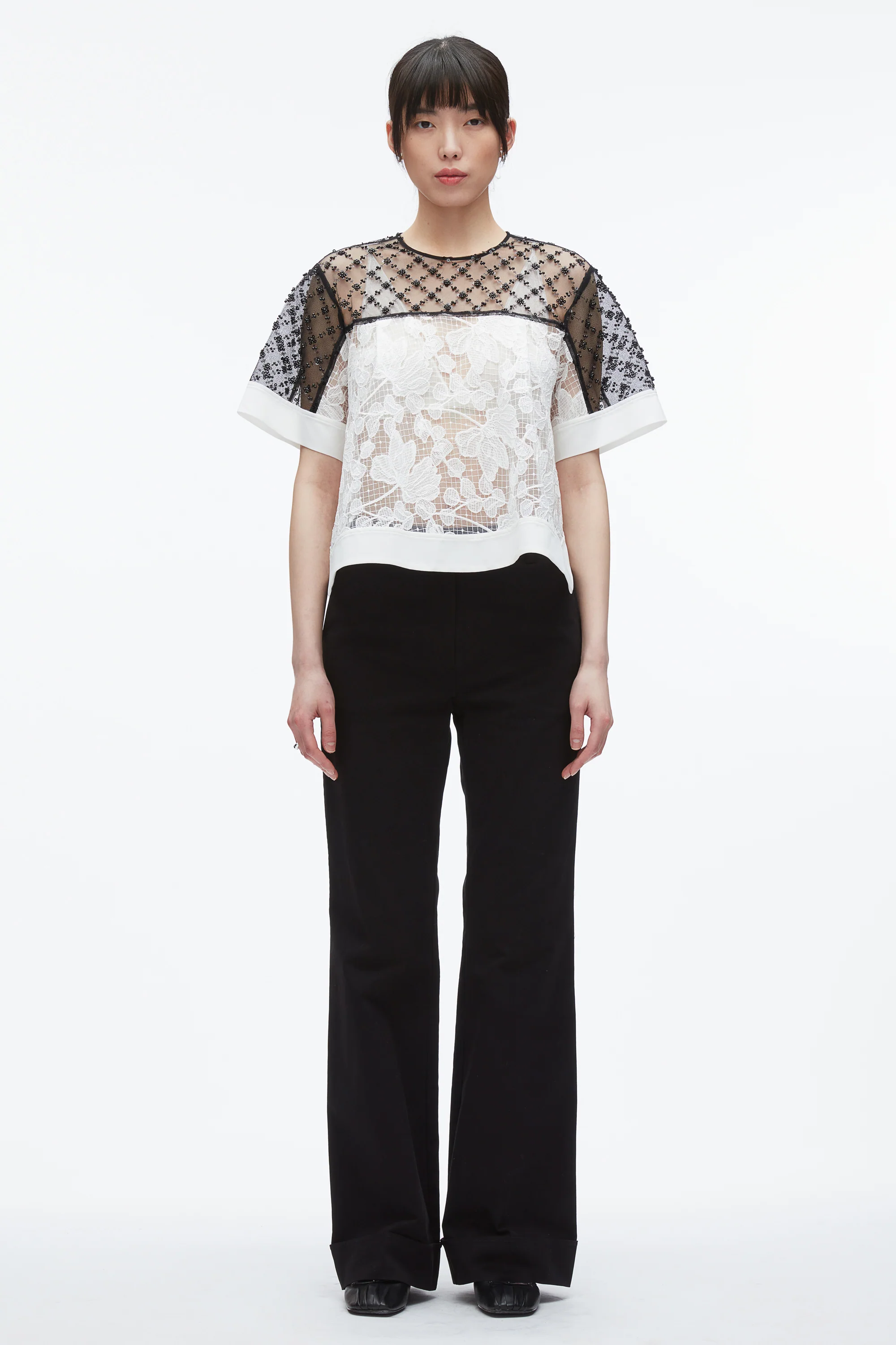 Corded Lace Organza Top - Image 8