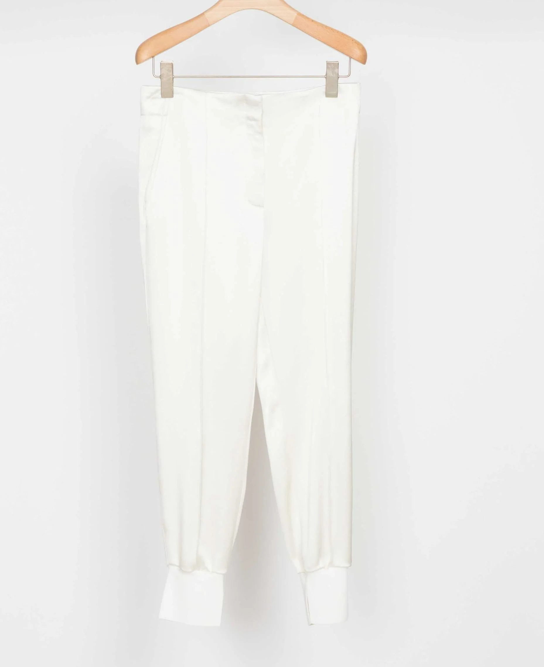 Crepe Satin Jogger With Ghost Waistband - Image 2