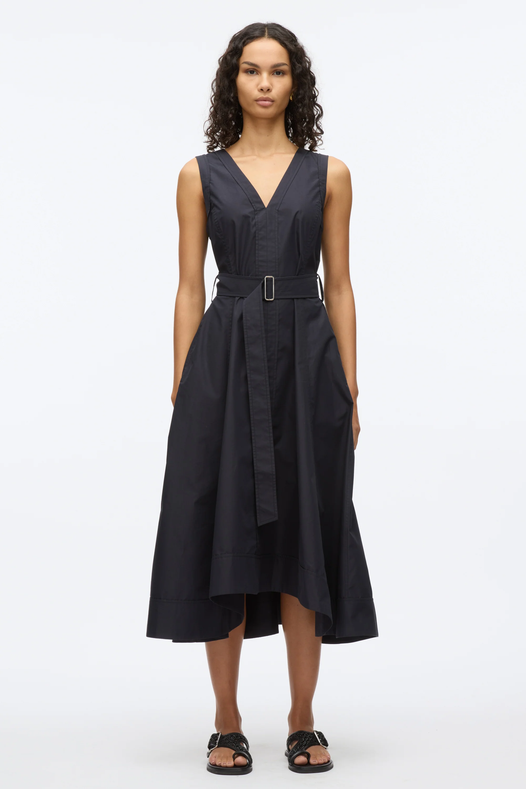 Crisscross Back Midi Dress - Image 2