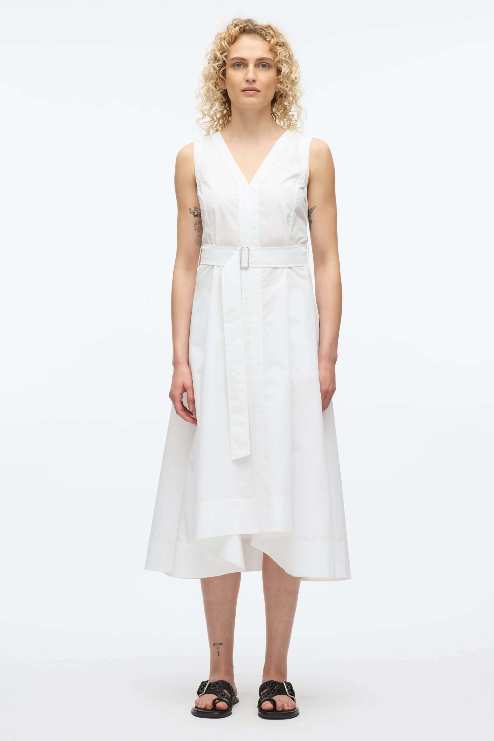 Crisscross Back Midi Dress - Image 7