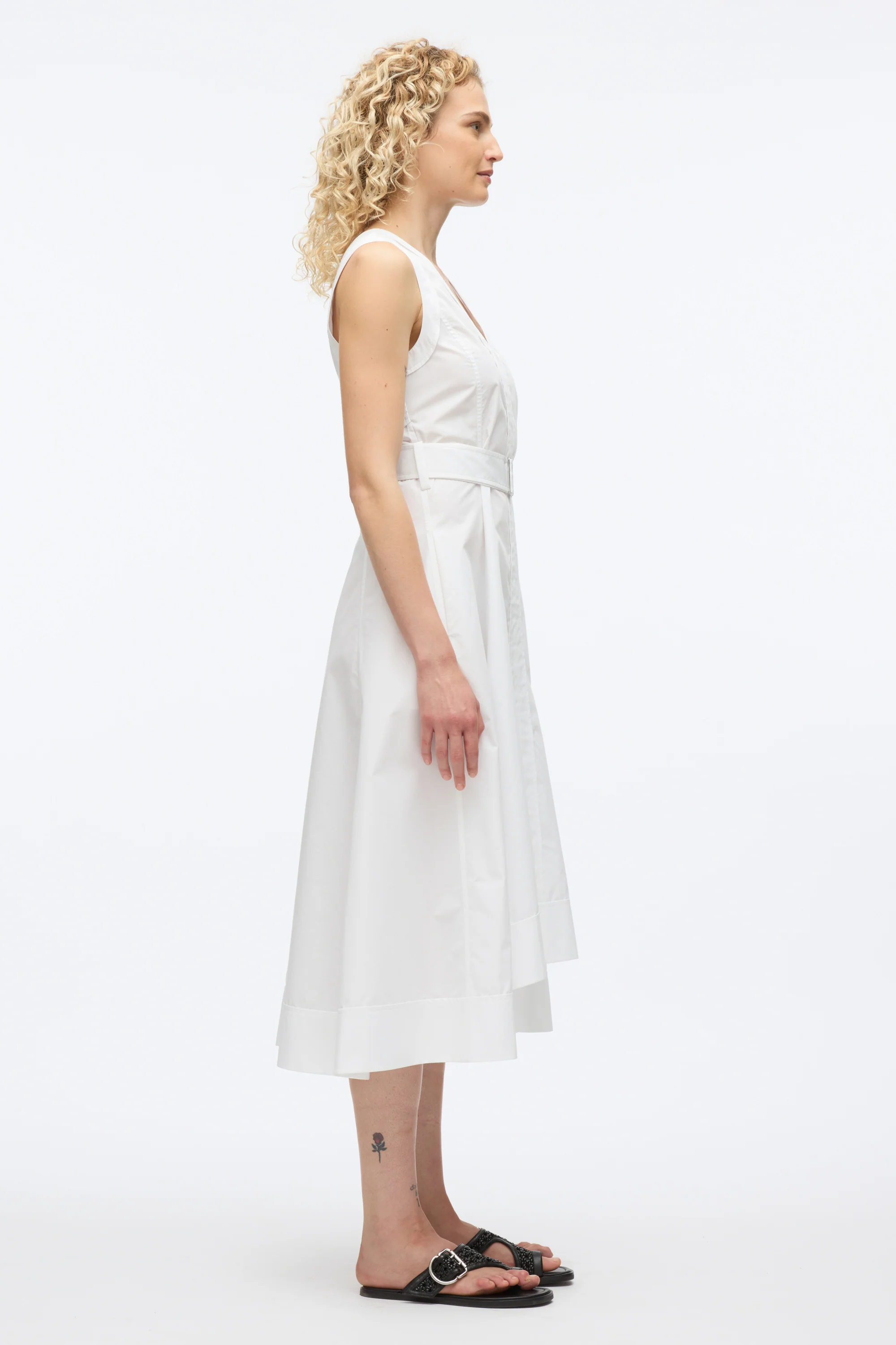 Crisscross Back Midi Dress - Image 8