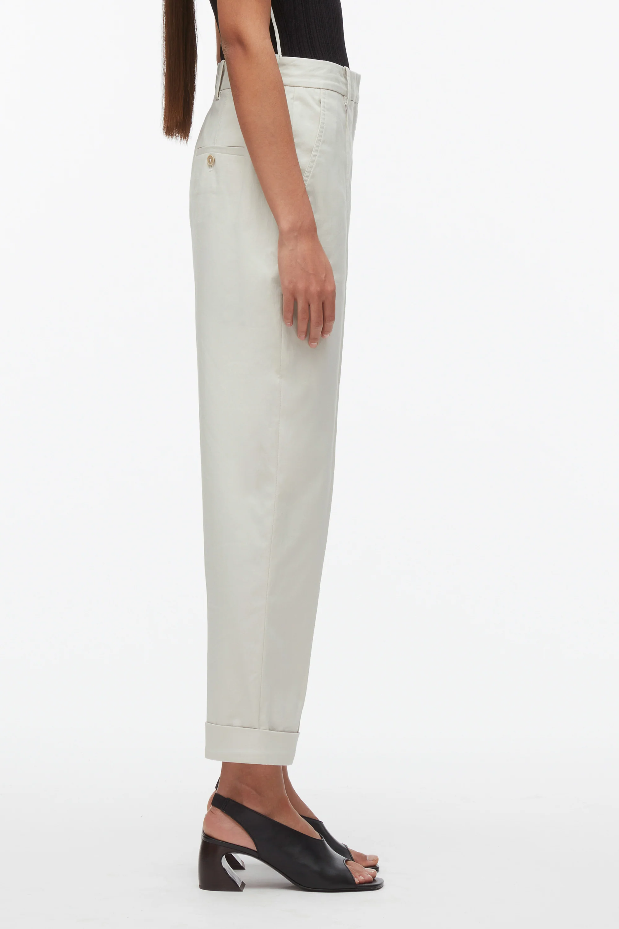 Utility Cropped Trouser - Image 3