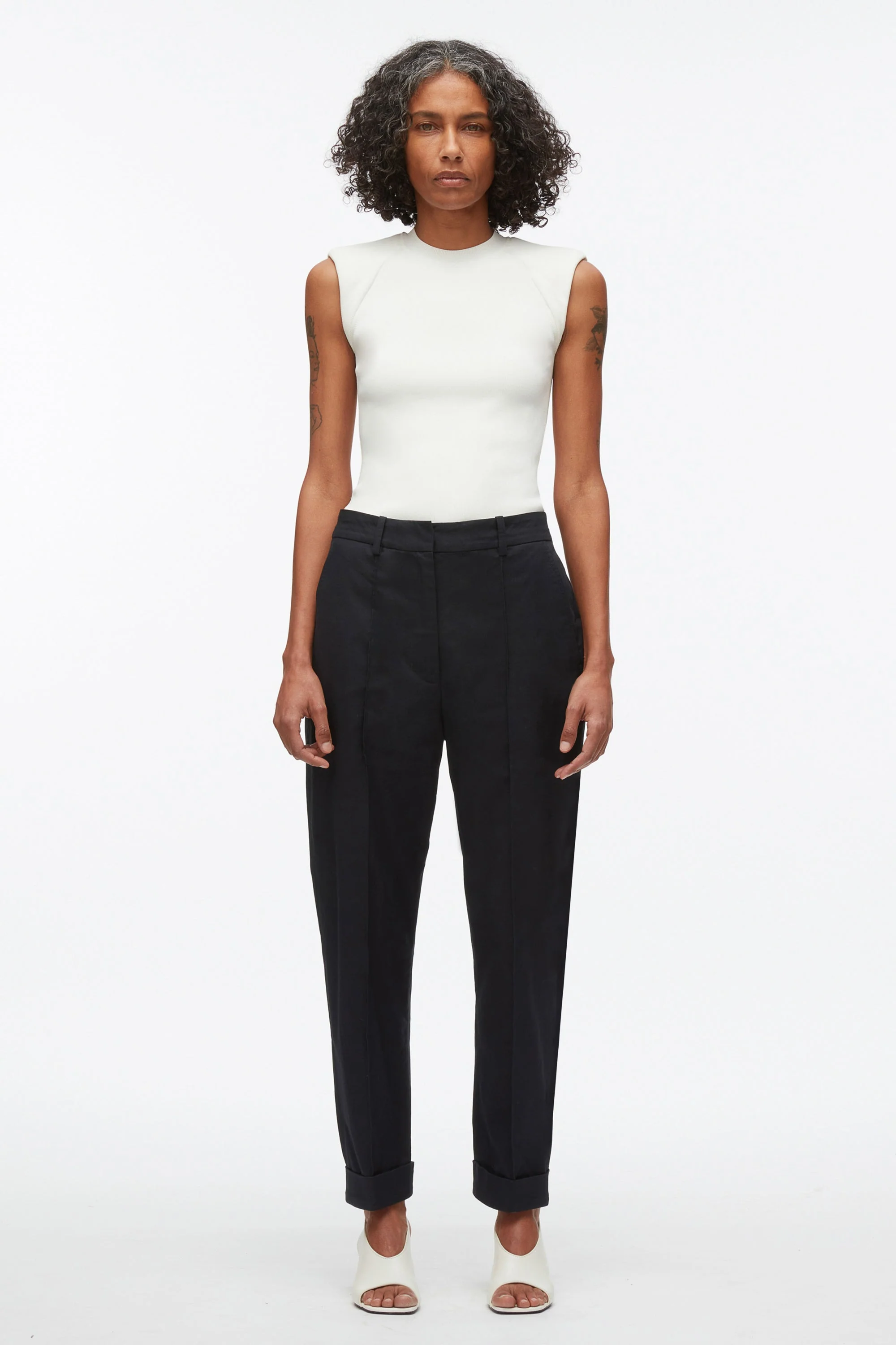 Utility Cropped Trouser - Image 6