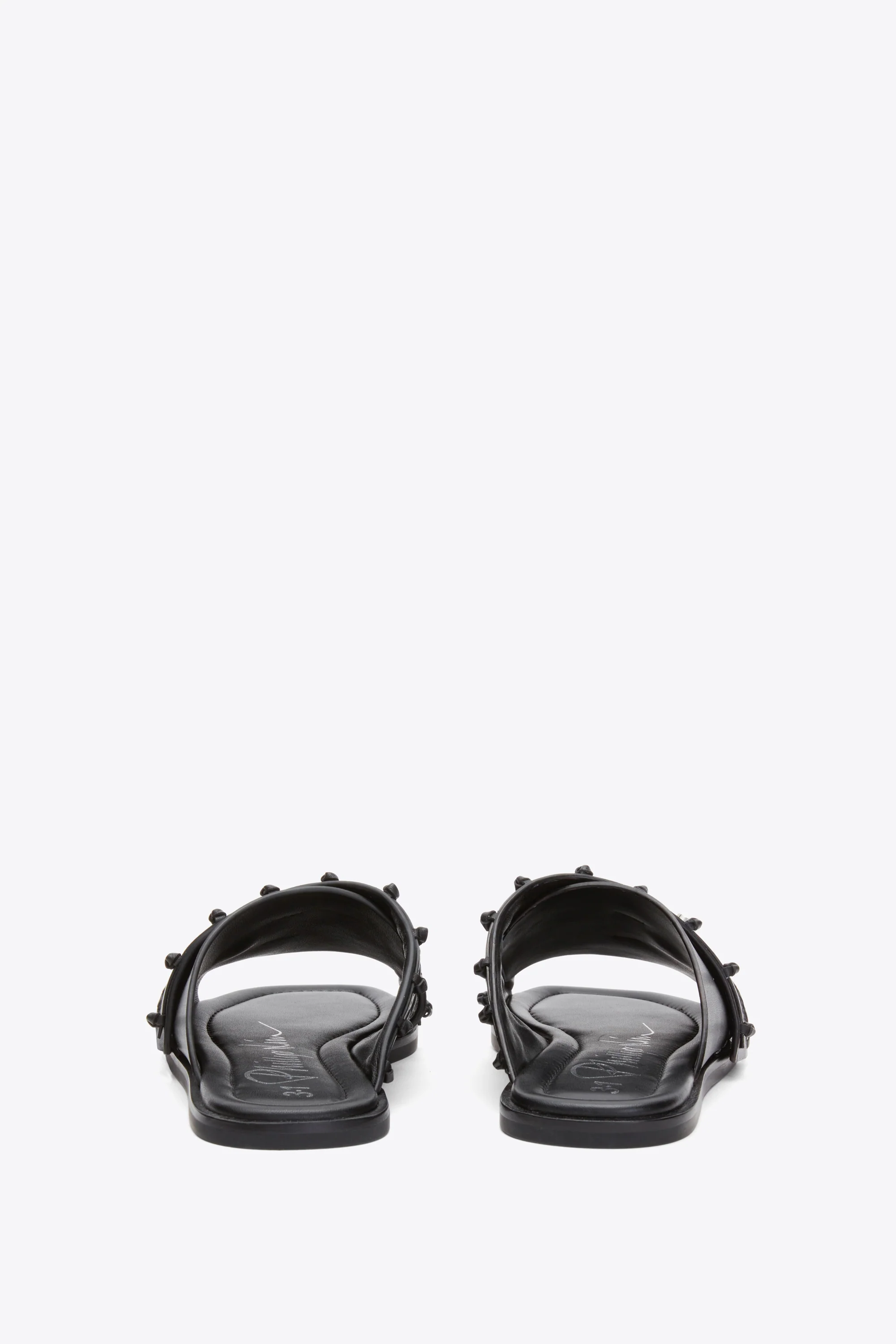 Crossover Slide Sandal with Leather Craft - Image 7