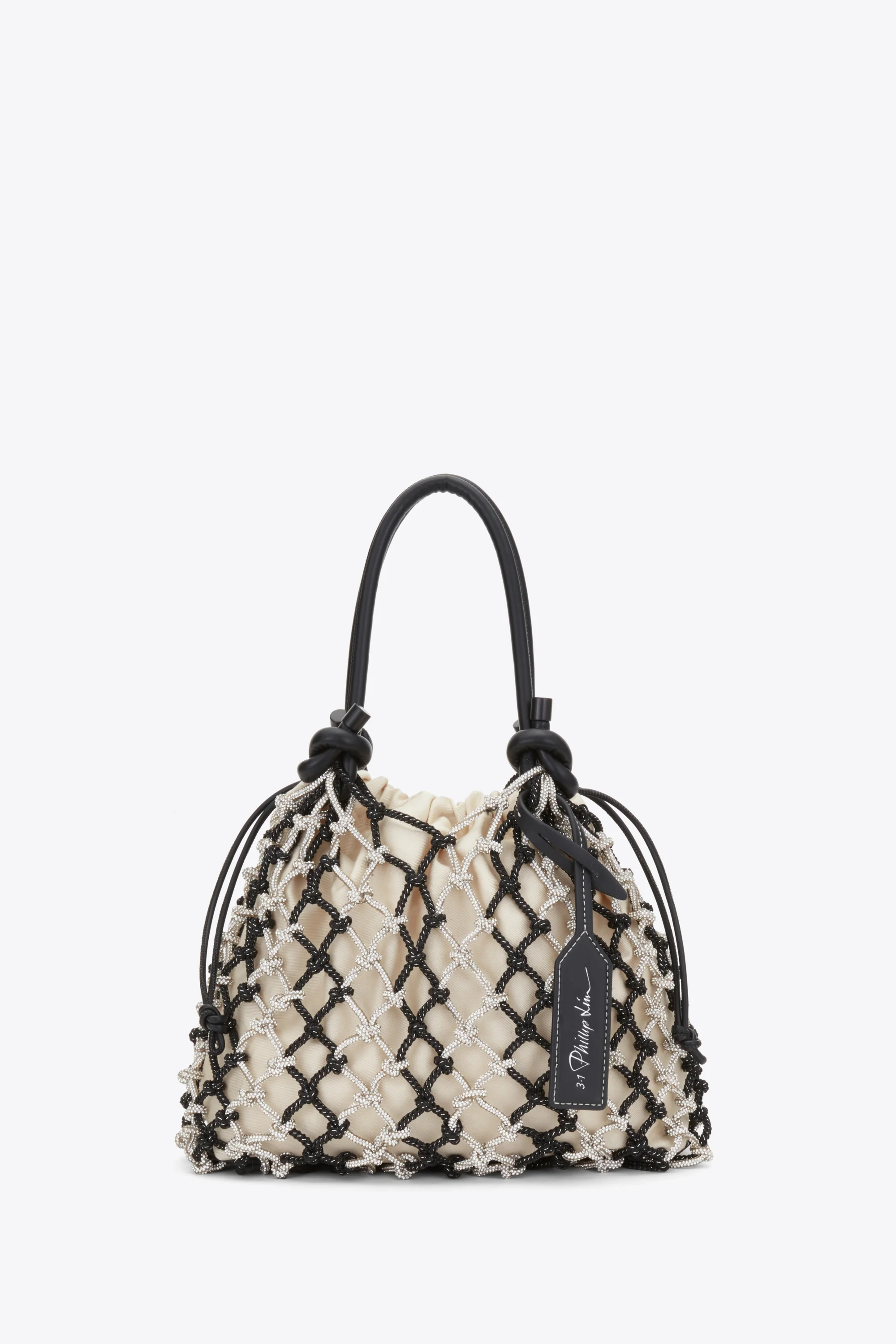 Crystal Macrame Mini Sac