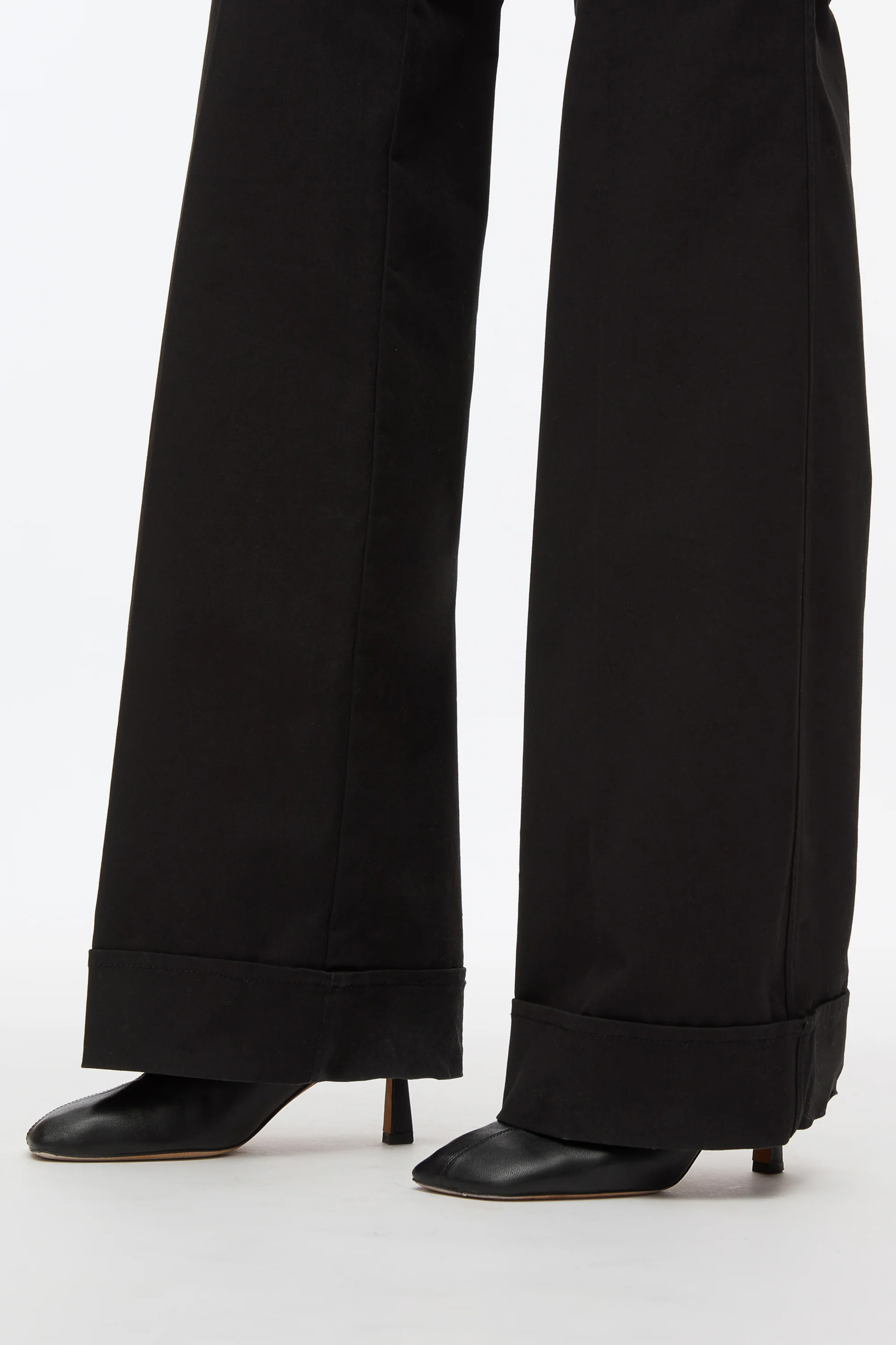 Cuffed Kick Flare Trouser - Image 6