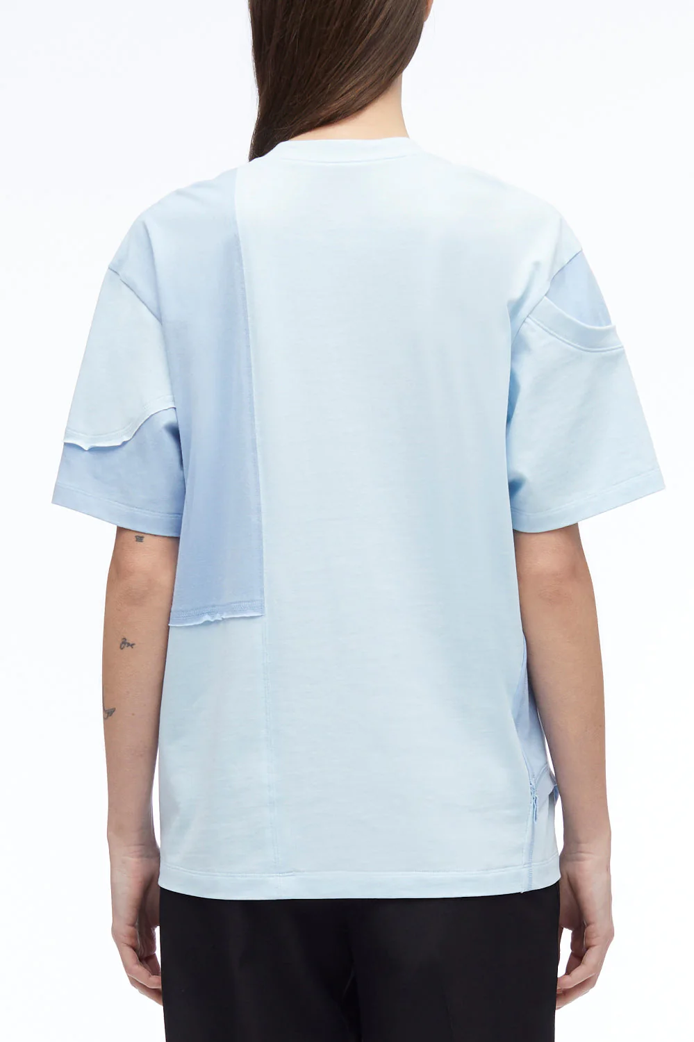 Deconstructed Jersey Crewneck T-Shirt - Image 10