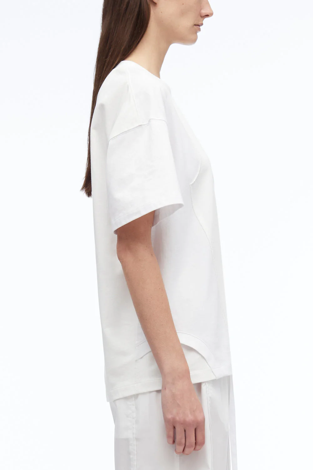 Deconstructed Jersey Crewneck T-Shirt - Image 3
