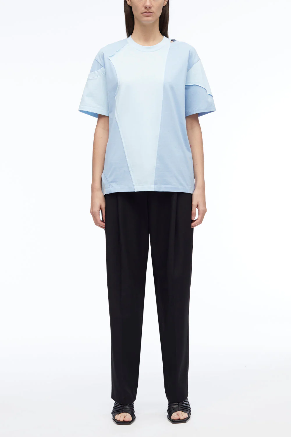 Deconstructed Jersey Crewneck T-Shirt - Image 6