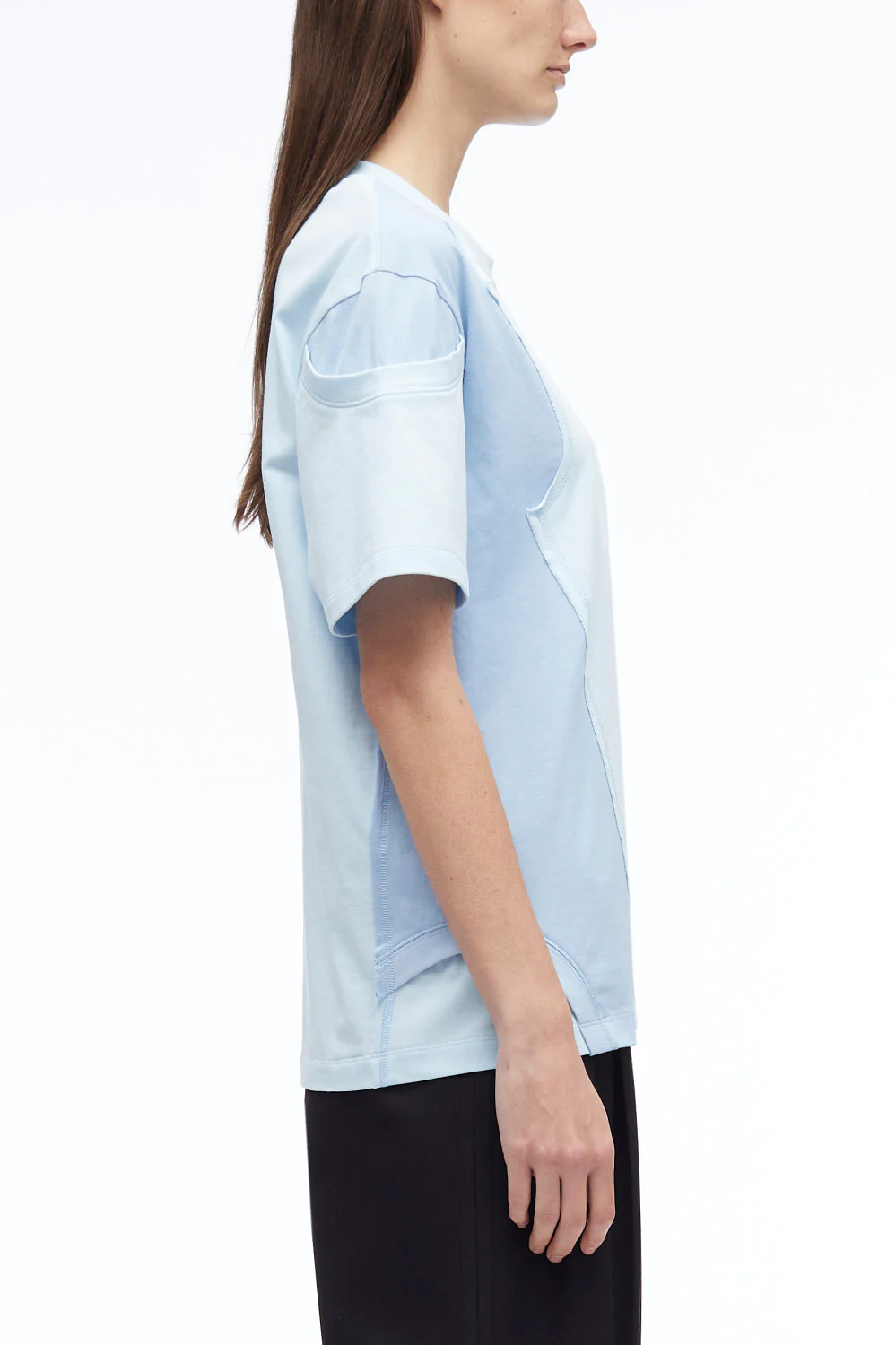 Deconstructed Jersey Crewneck T-Shirt - Image 9