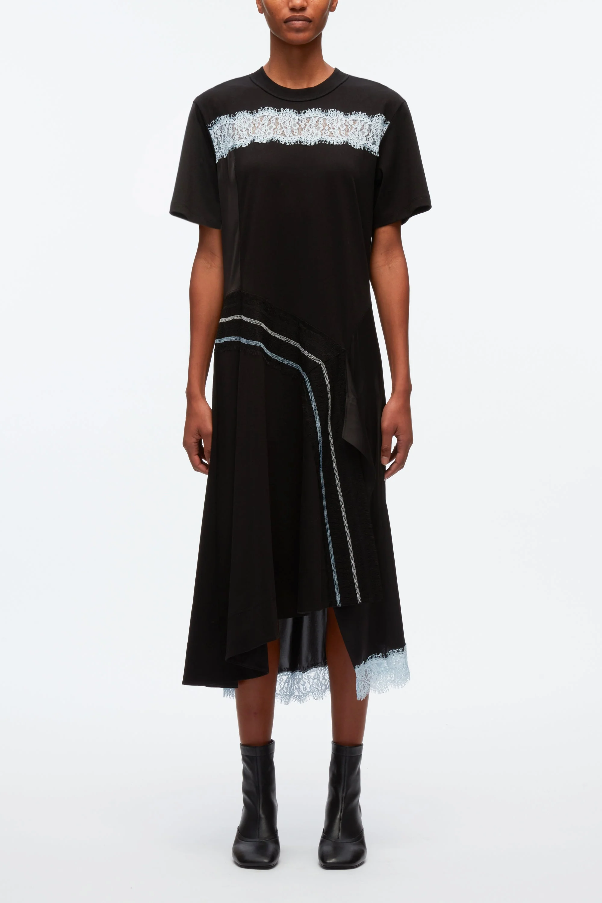 Deconstructed T-Shirt Dress - Image 2