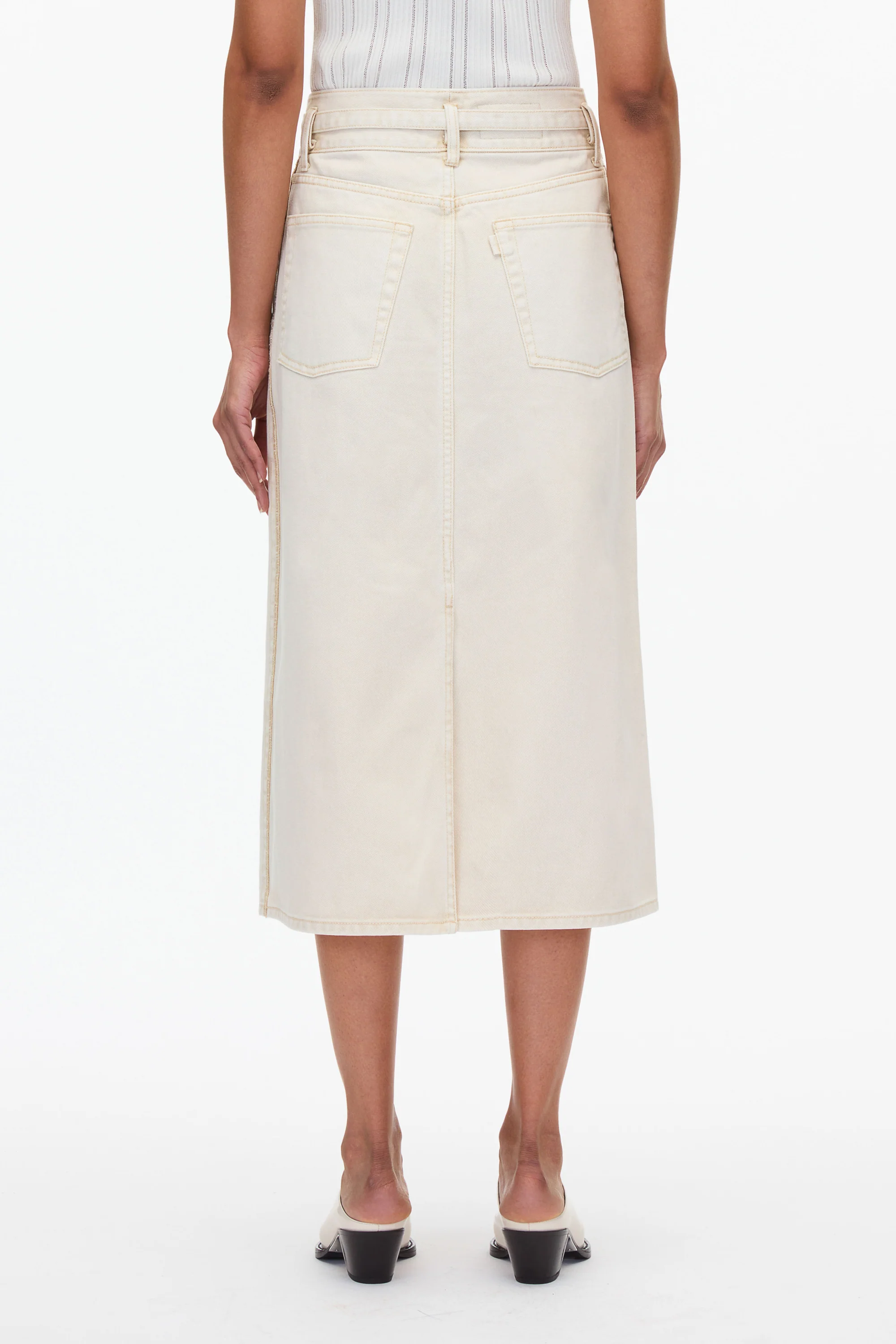 Denim A-Line Skirt - Image 4