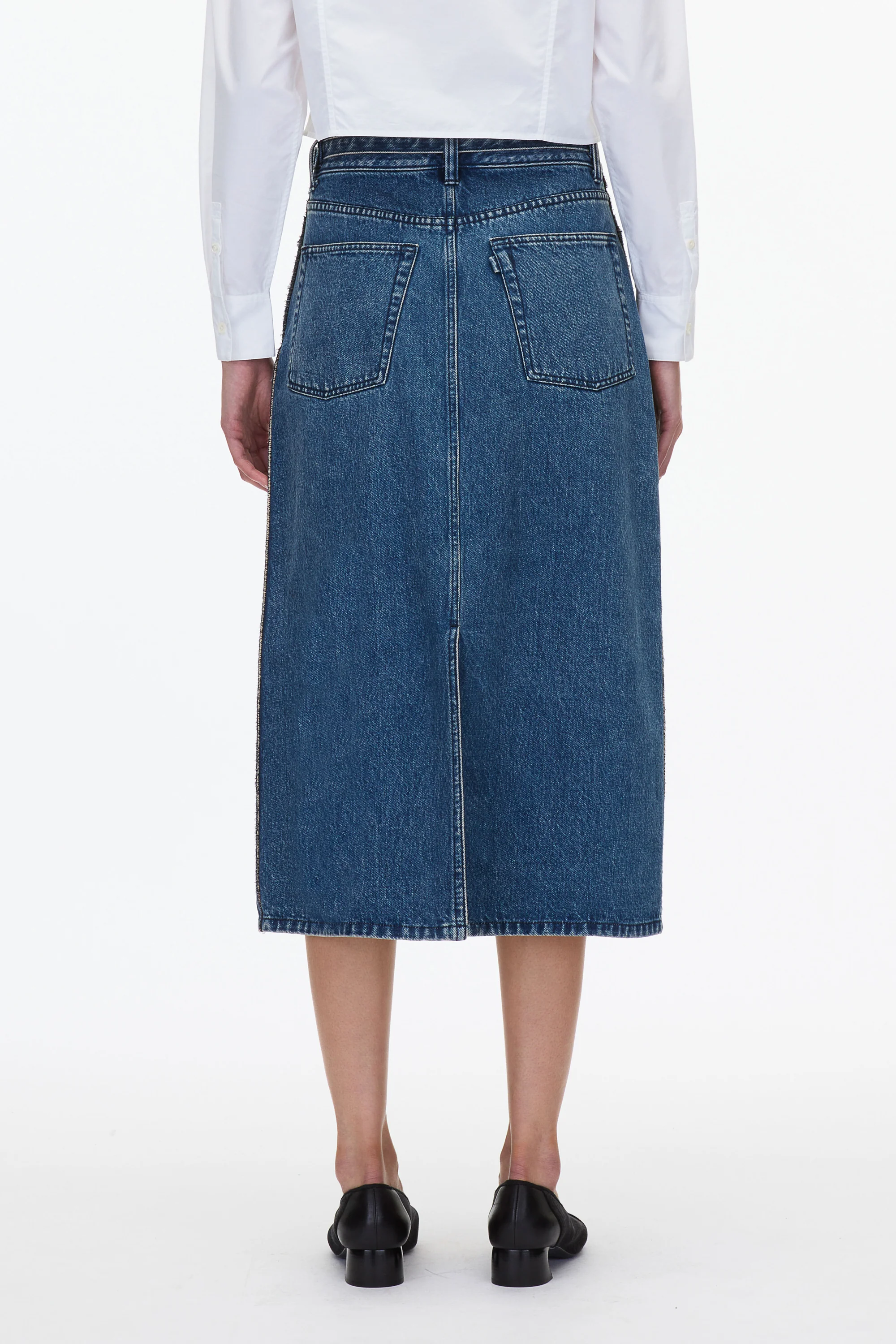 Denim A-Line Skirt - Image 4