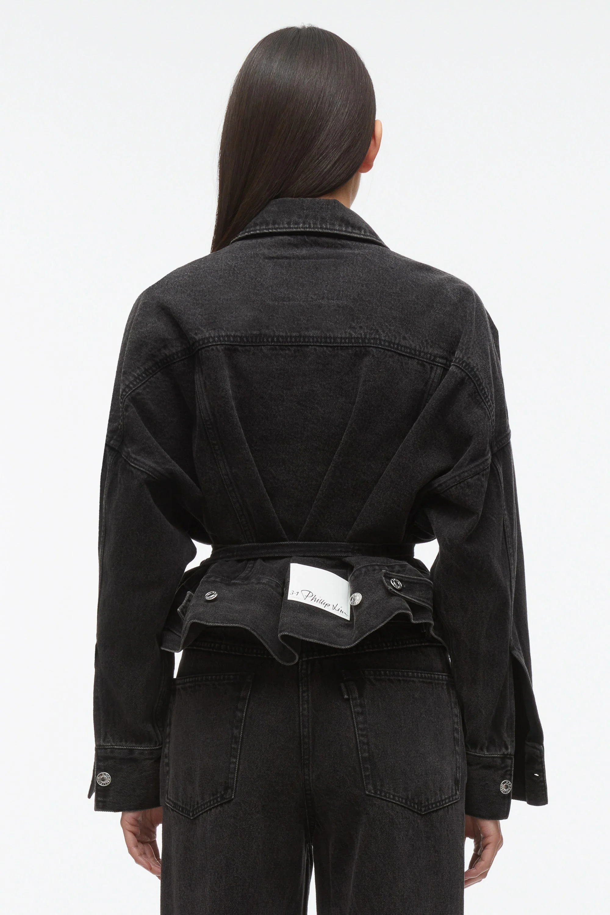 Denim Boxy Jacket - Image 4