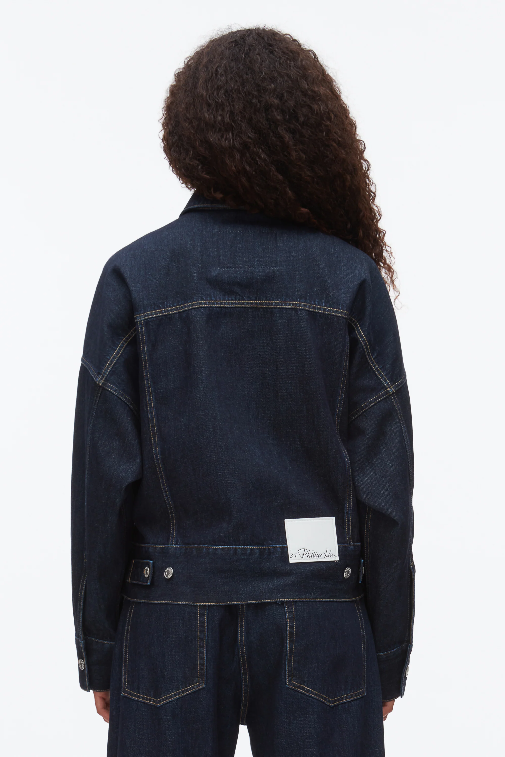 Denim Boxy Jacket - Image 5