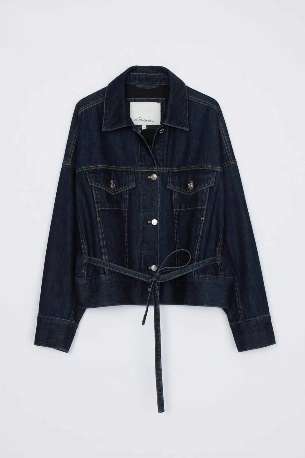 Denim Boxy Jacket - Image 7