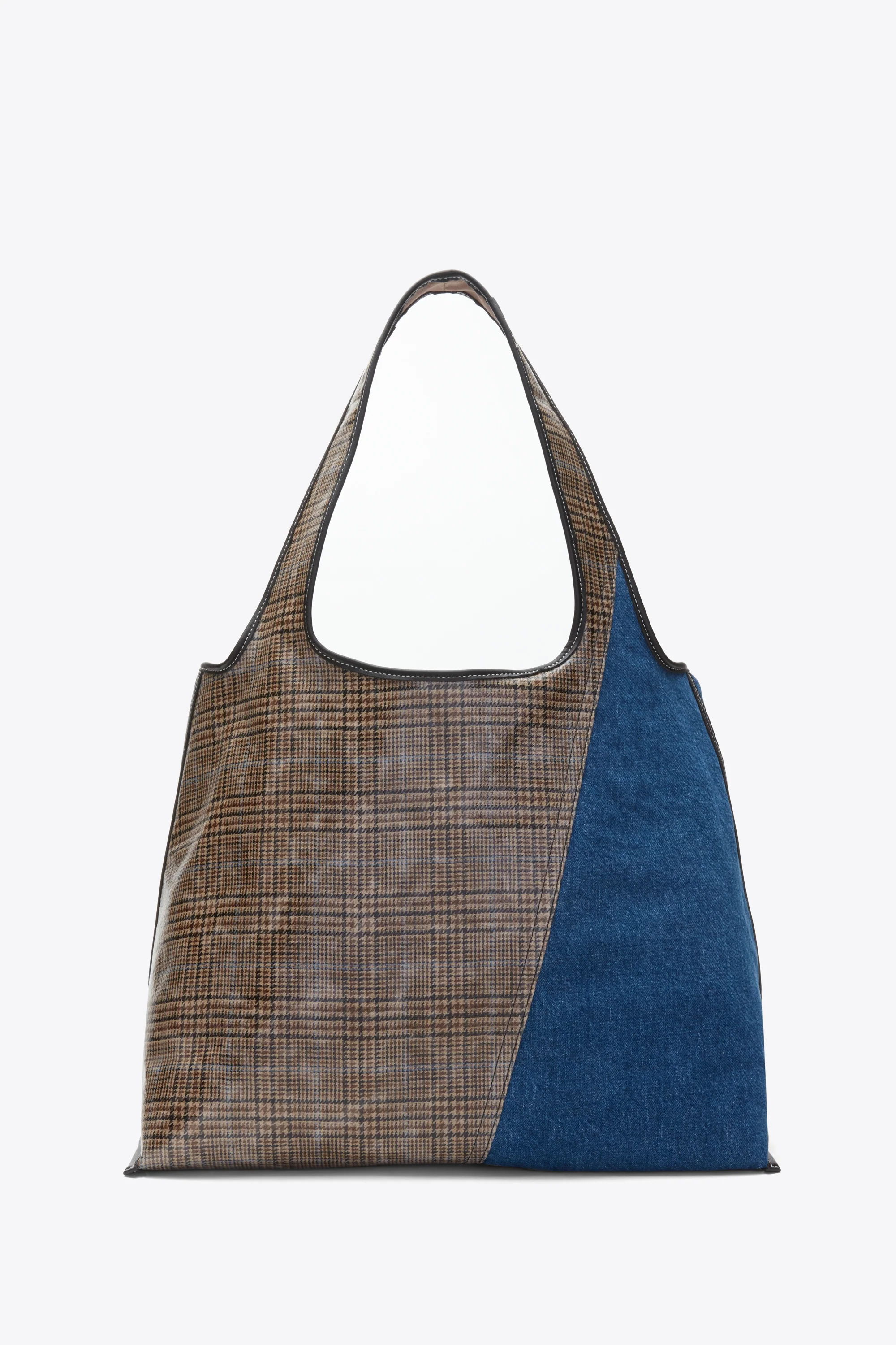 Patchwork Denim Market Tote - Image 3