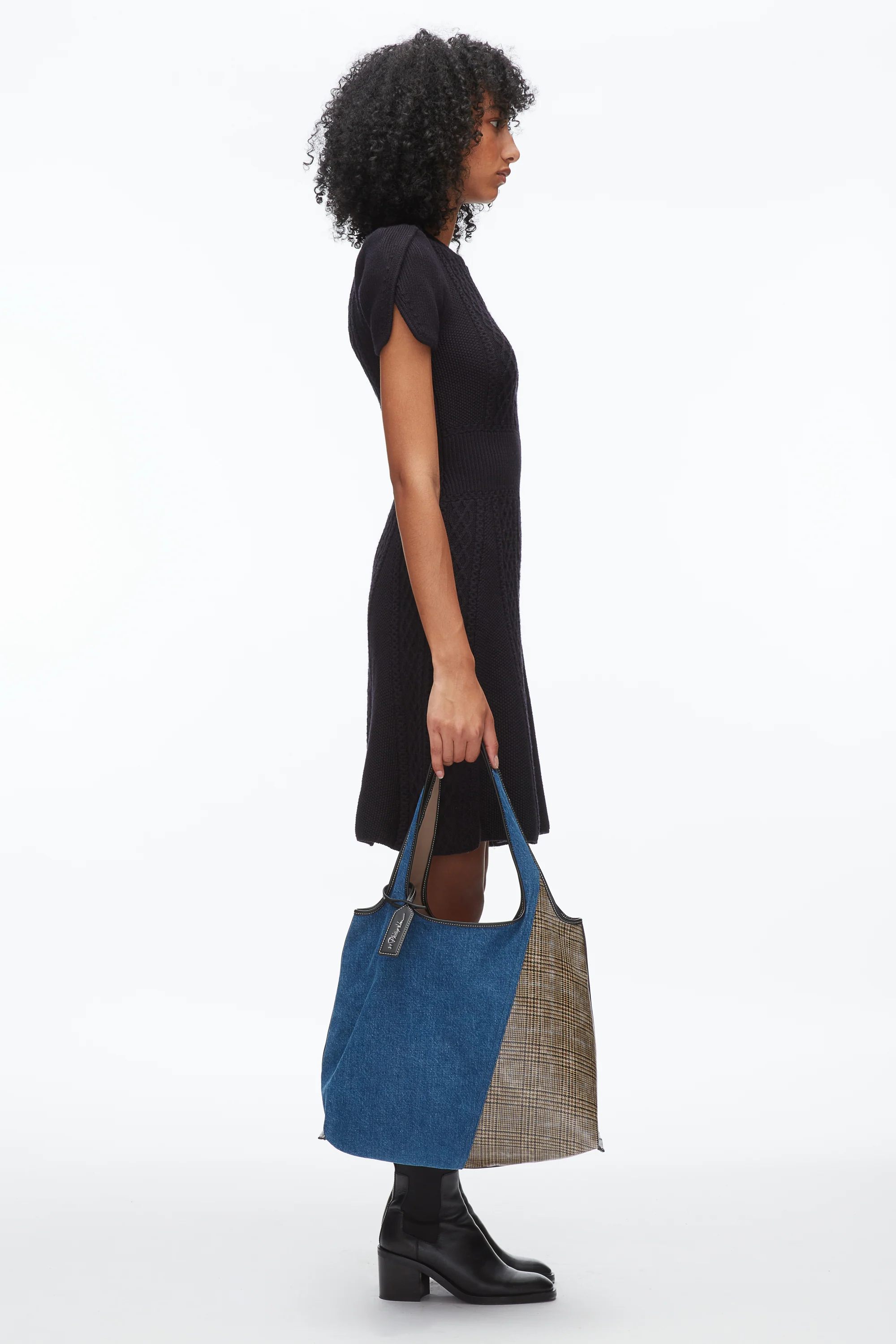 Patchwork Denim Market Tote - Image 6