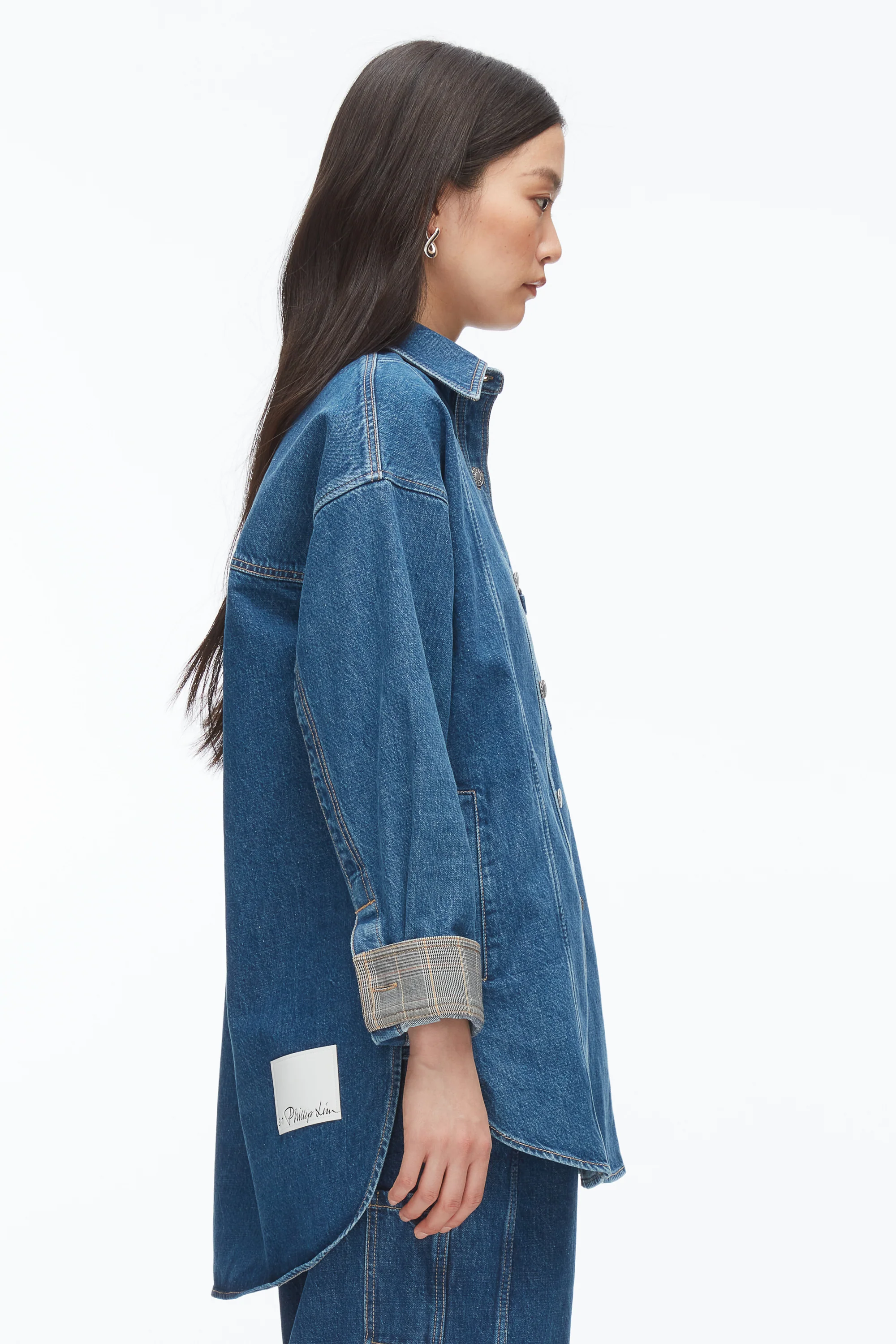 Denim Shirt Jacket - Image 4