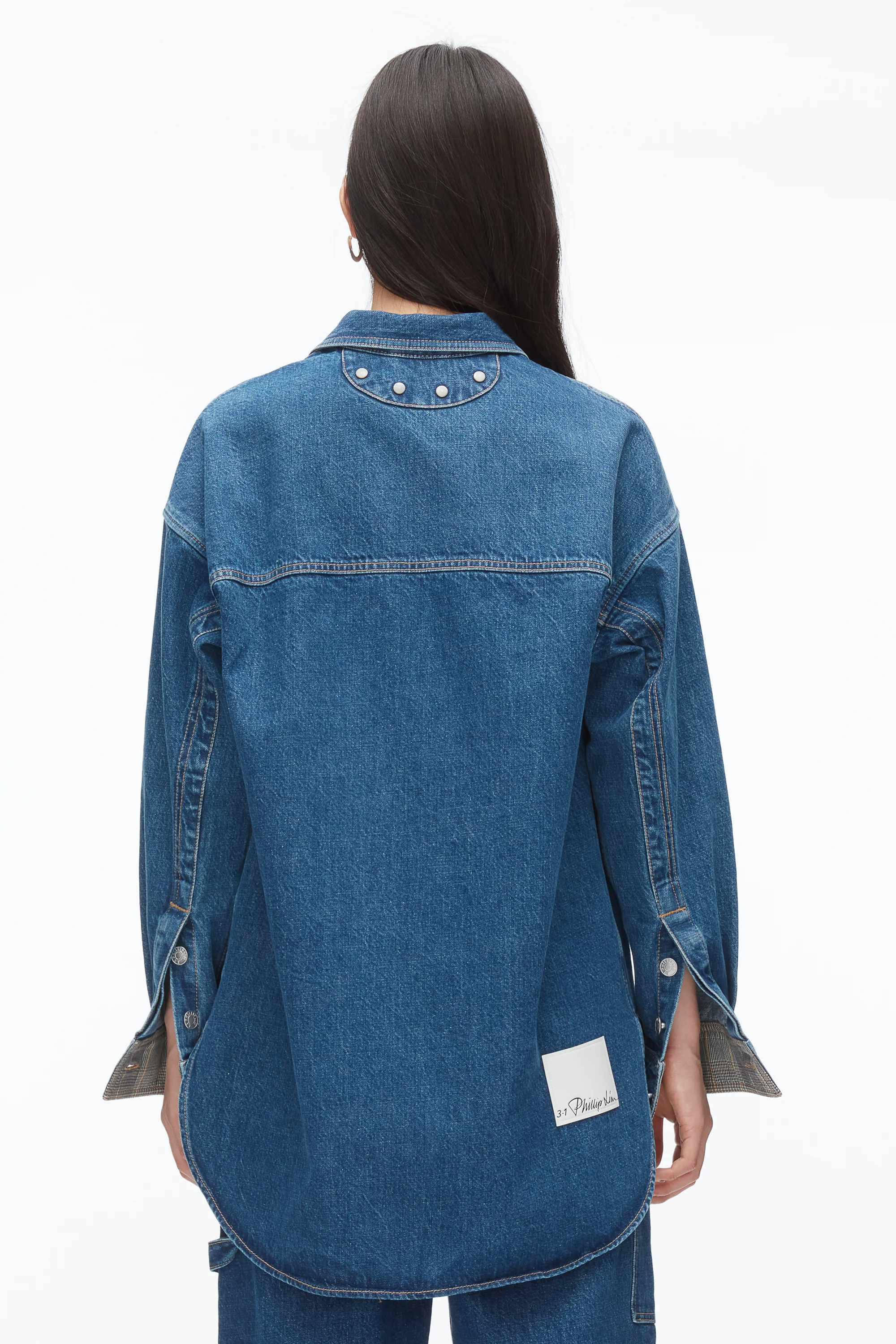 Denim Shirt Jacket - Image 5